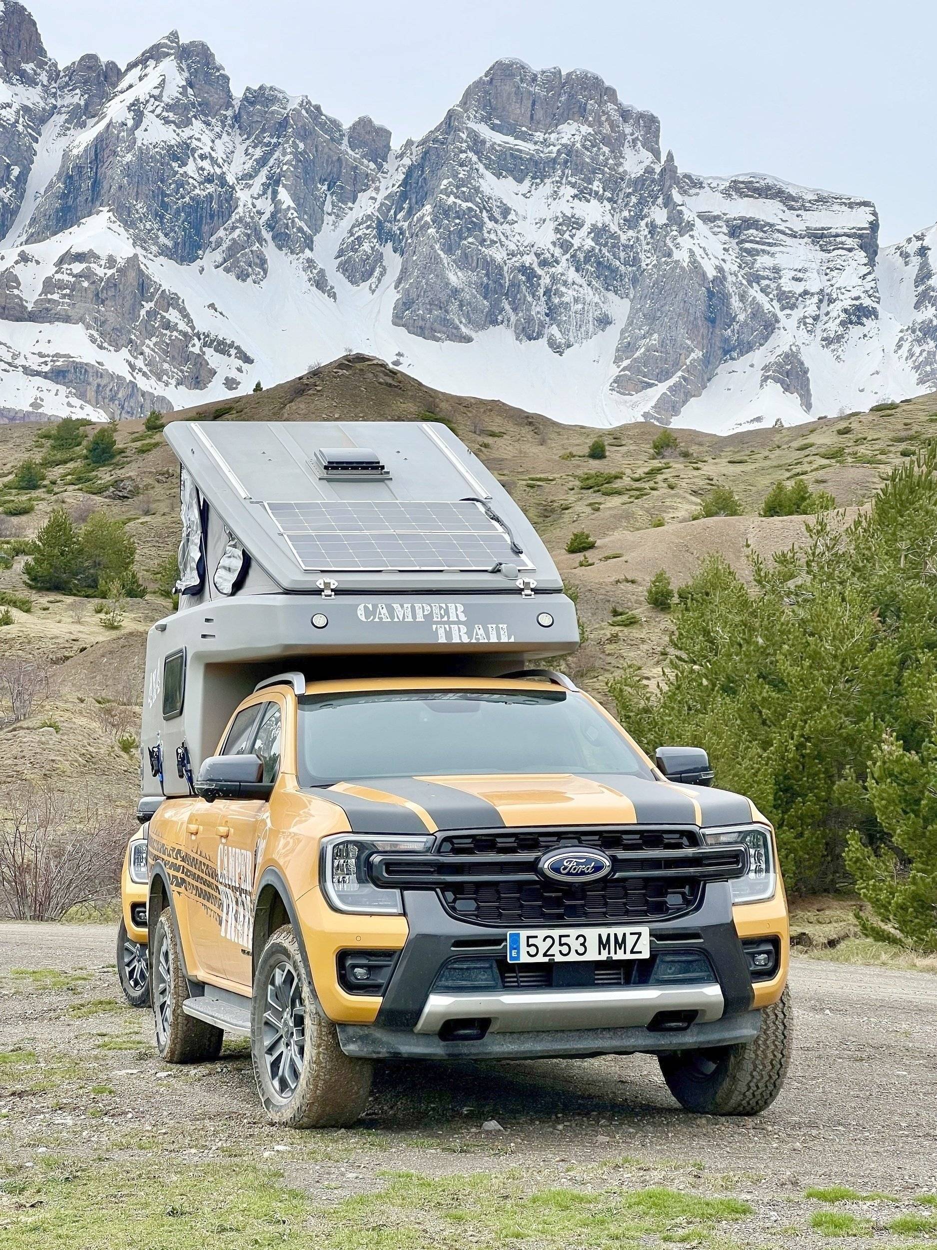 Camper Track Ford Ranger