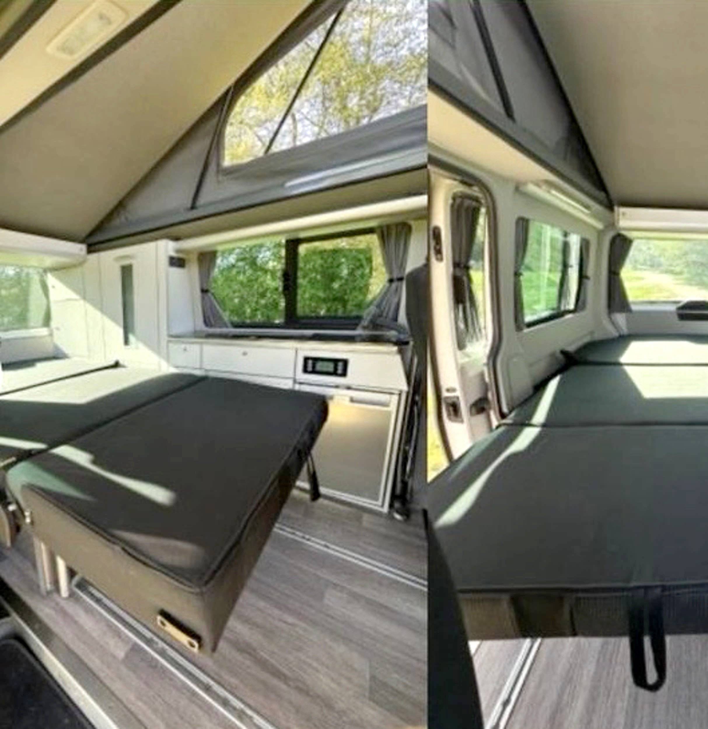 Berth Volkswagen Transporteur T6 L1H1 2 l 150 ch - Yescapa