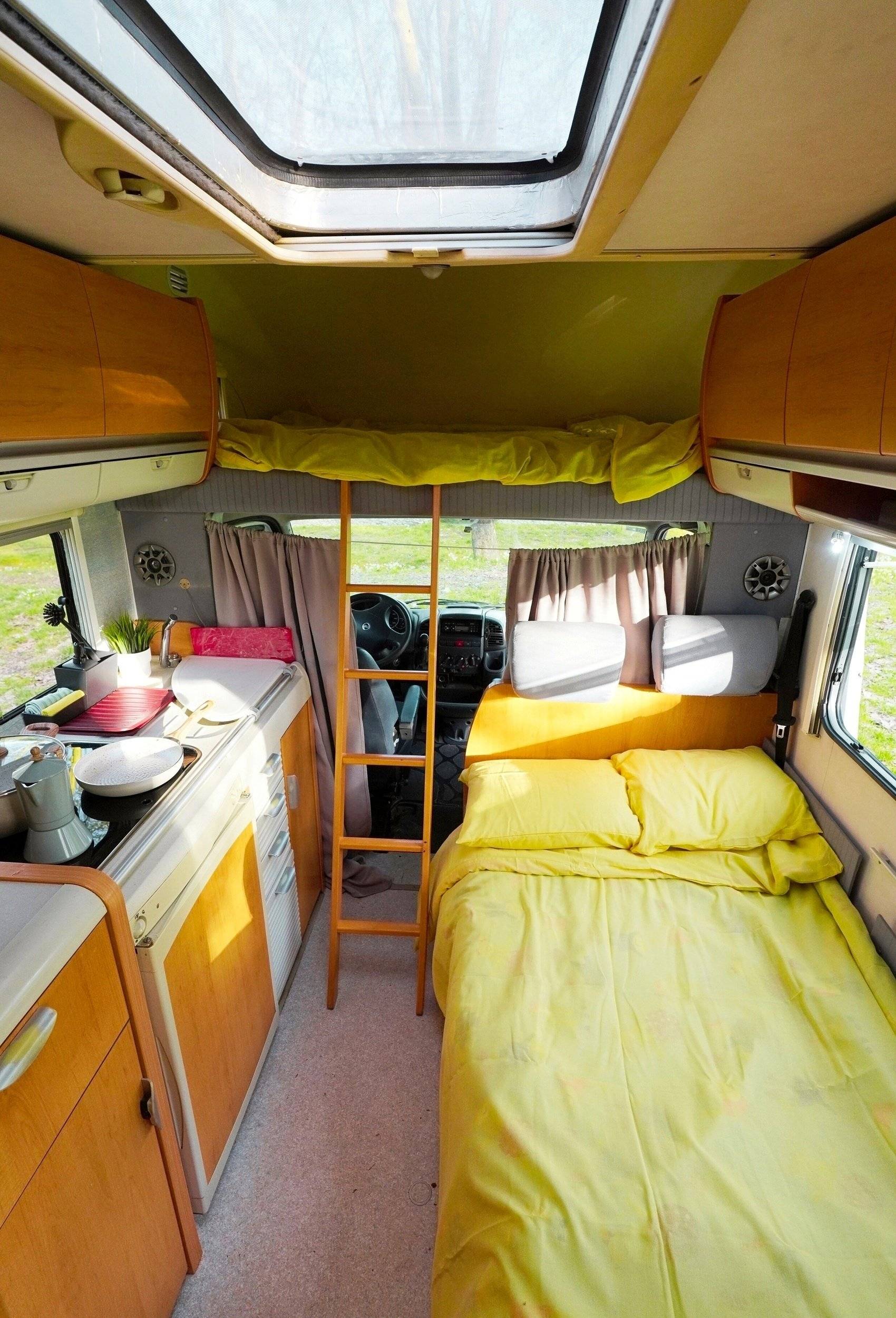 Couchages Fiat Fiat ducato - Yescapa