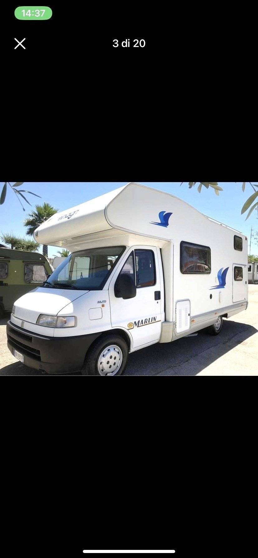 Vista de 3/4 Fiat FIAT DUCATO - Yescapa