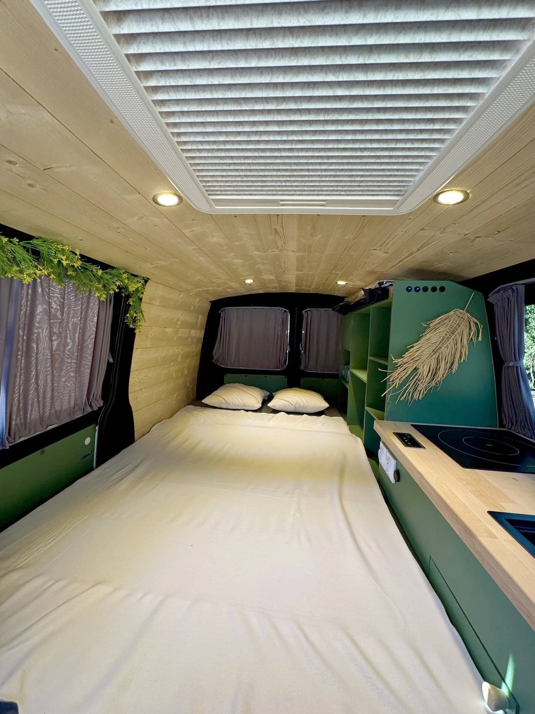 Schlafplätze Volkswagen transporter T6.1 - Yescapa