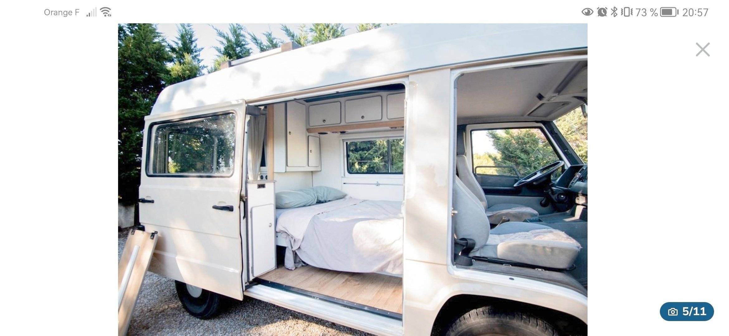 llits Mercedes MB 100 D 2,4 l 75 cv - Yescapa