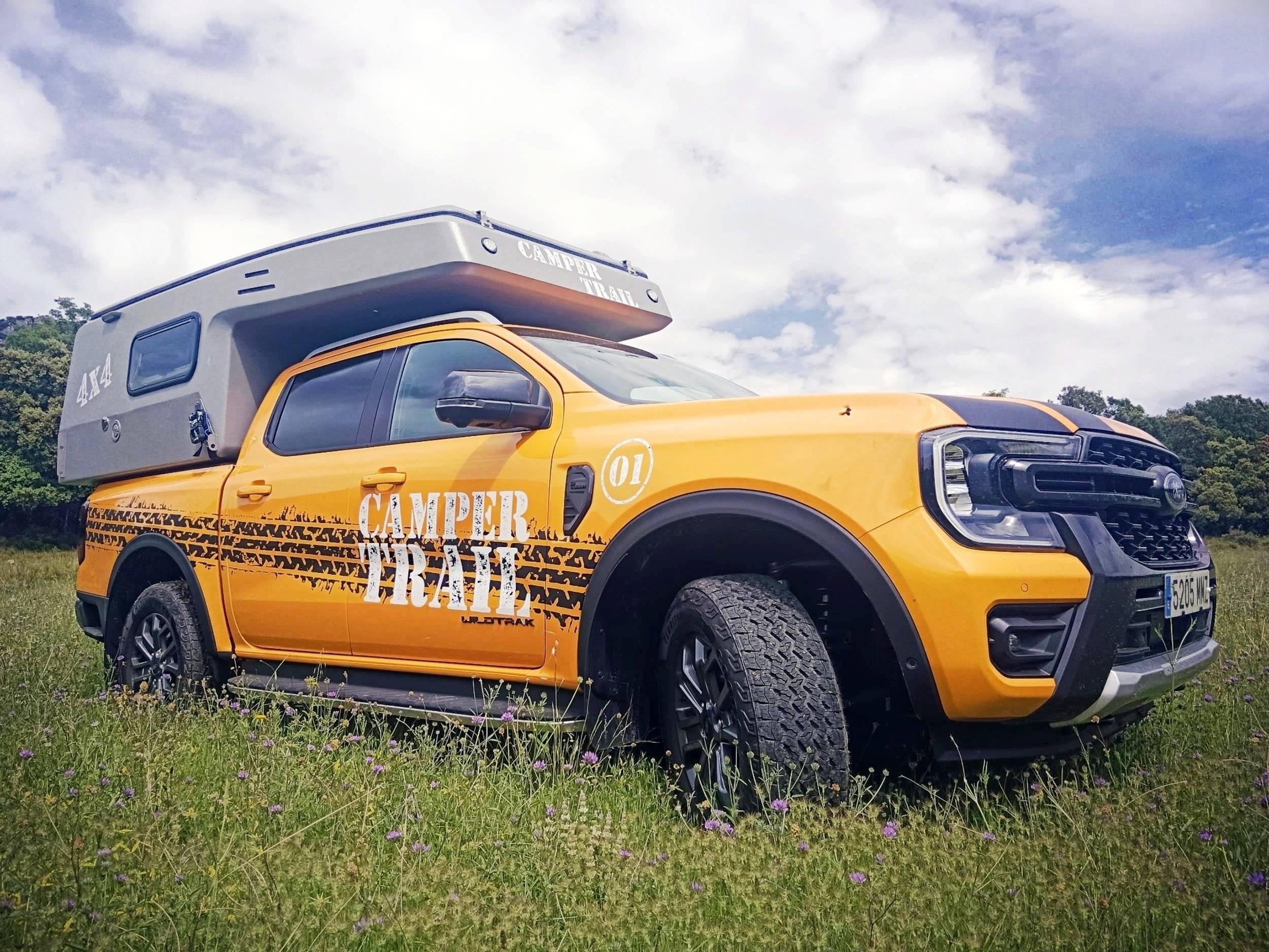 Camper Track Ford Ranger