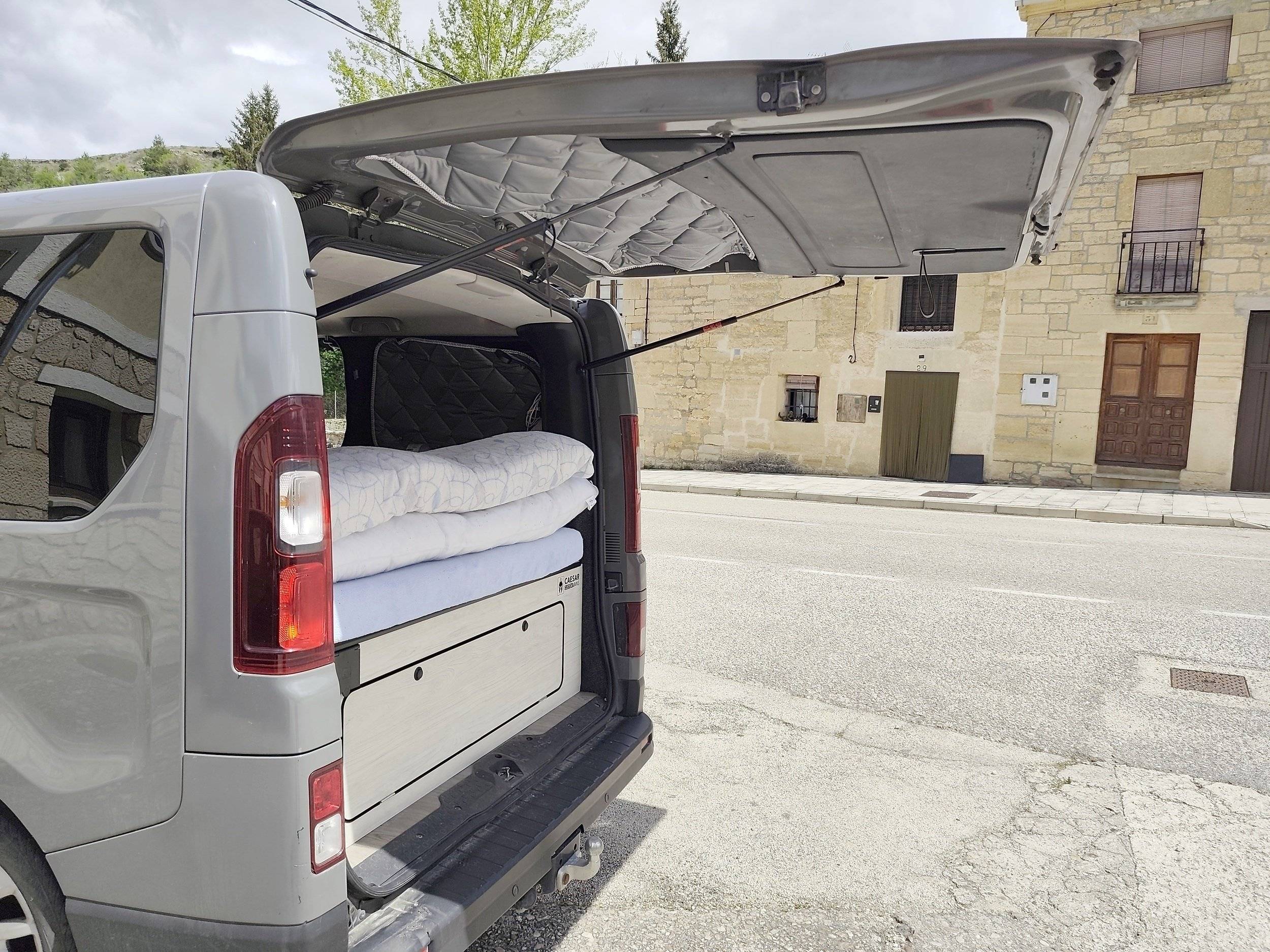 Vue arrière Renault Renault Trafic III 2.0L DCI 130CV - Yescapa