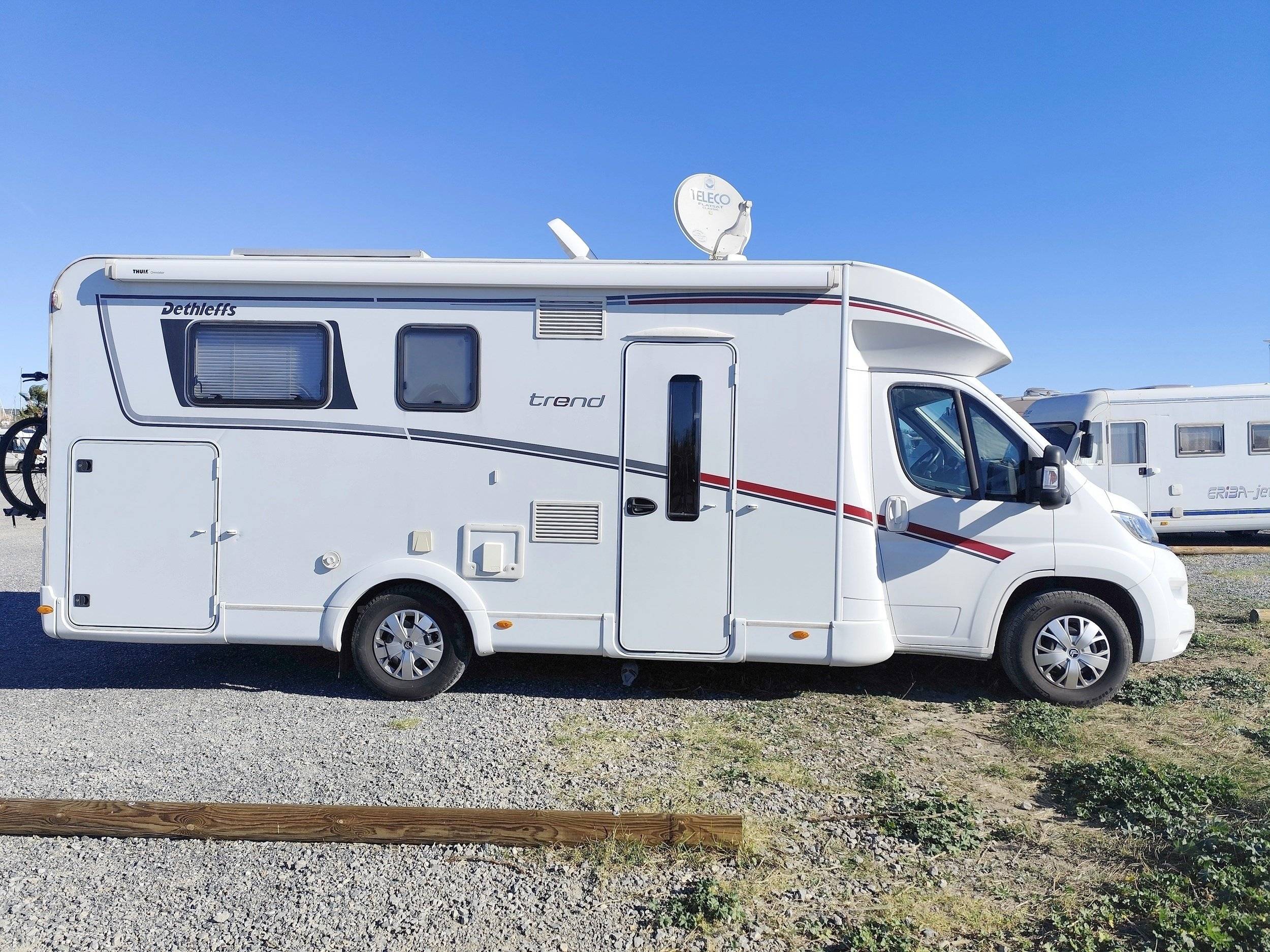 Voorkant 3/4 Citroën - Yescapa