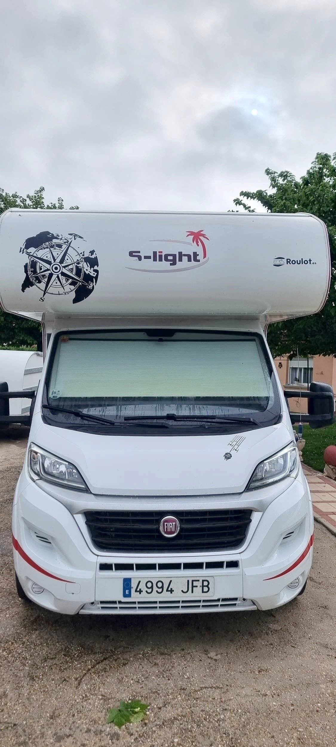 Front view from 3/4 Fiat Fiat Multijet 2   2.3 L   150CV - Yescapa