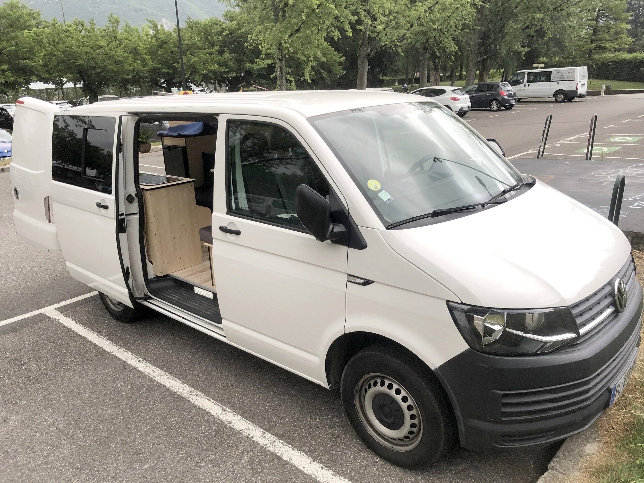 Campervans Montblanc Aiguille verte