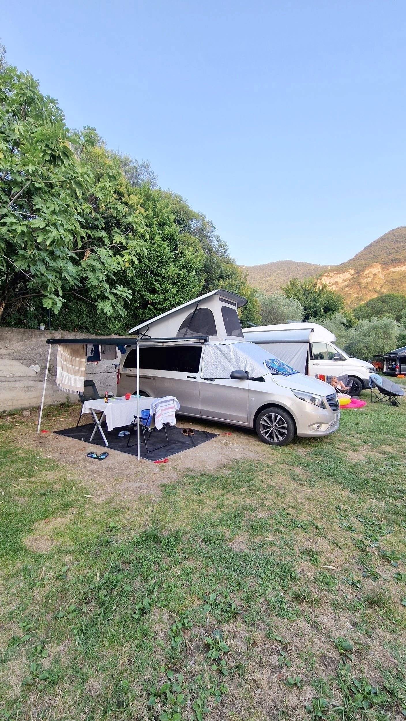 Couchages Mercedes Mercedes vito - Yescapa