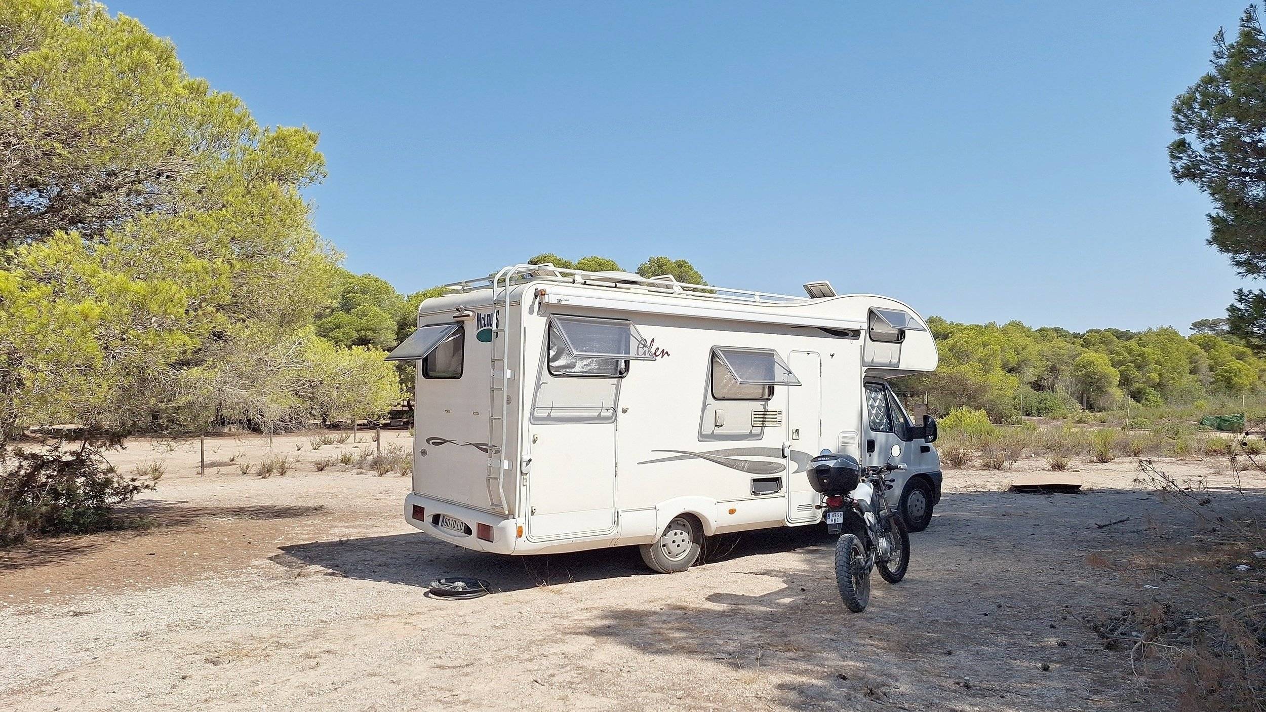 Voorkant 3/4 Fiat - Yescapa