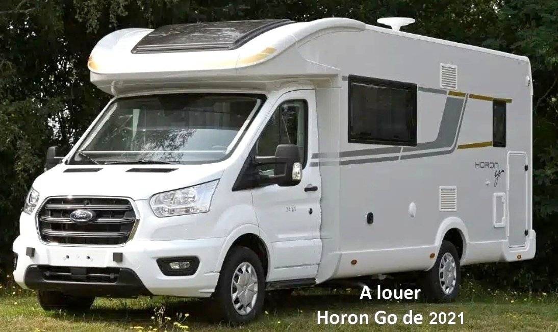 Front view from 3/4 Ford - Yescapa