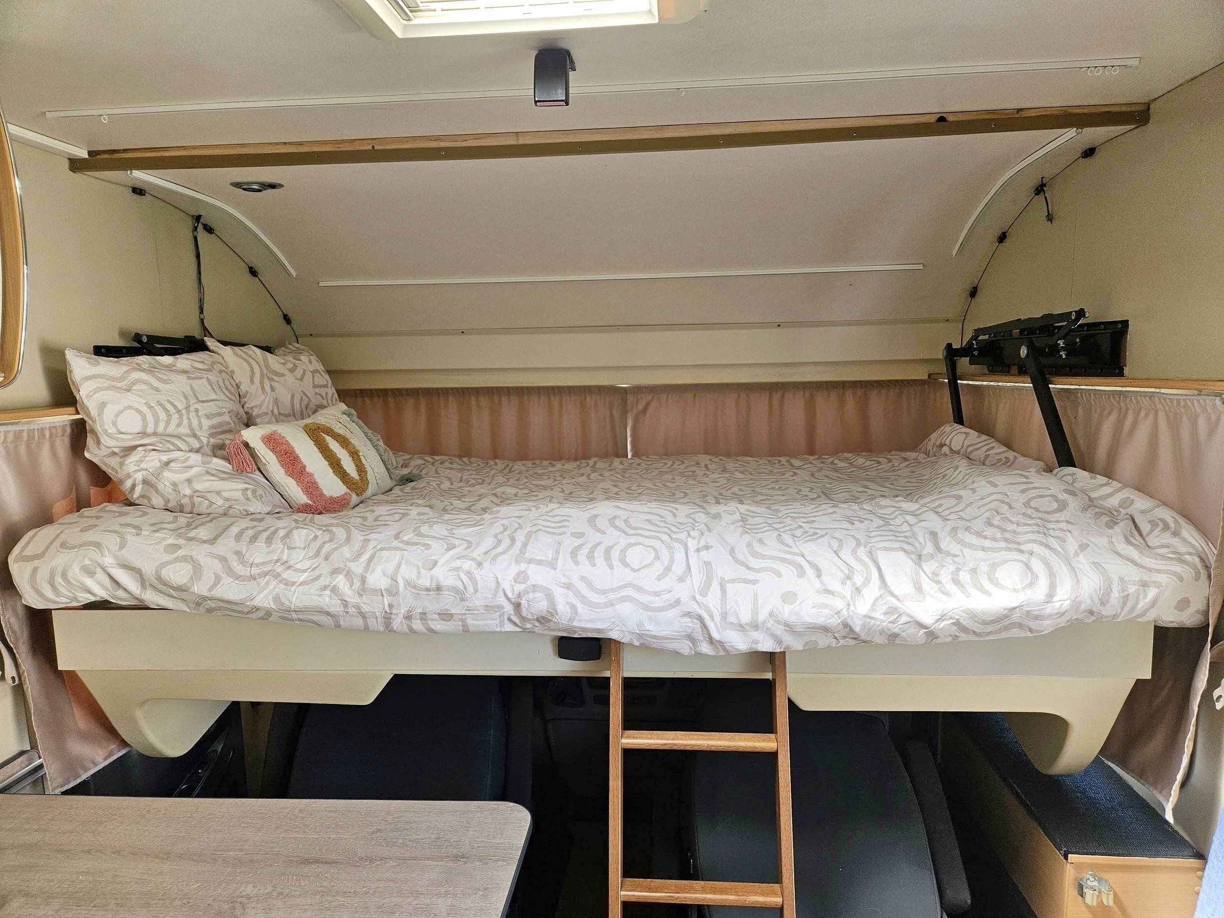 Couchages Fiat Ducato 2.3l multijet - Yescapa