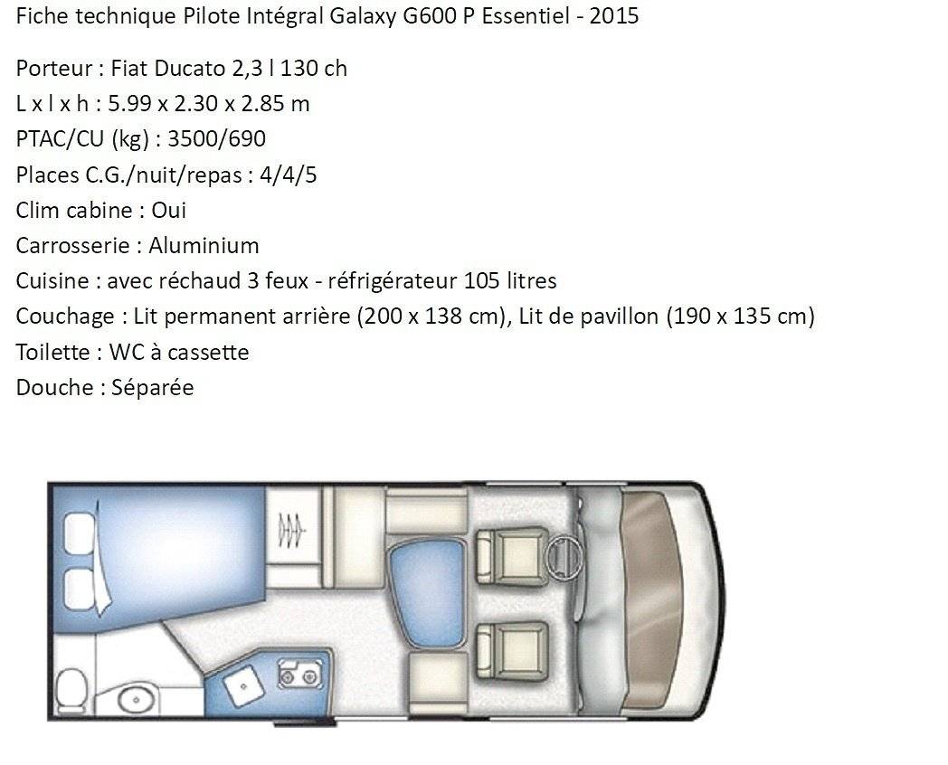 Pilote G600 P Essentiel