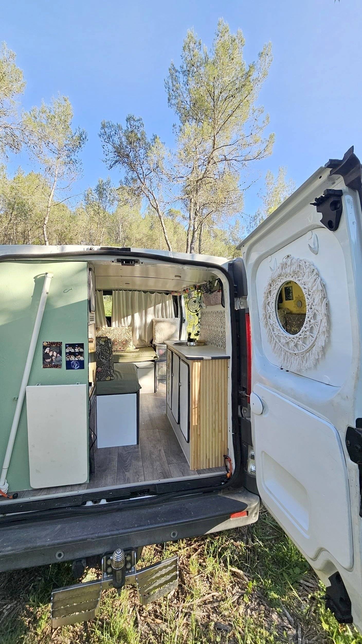 Converted van 