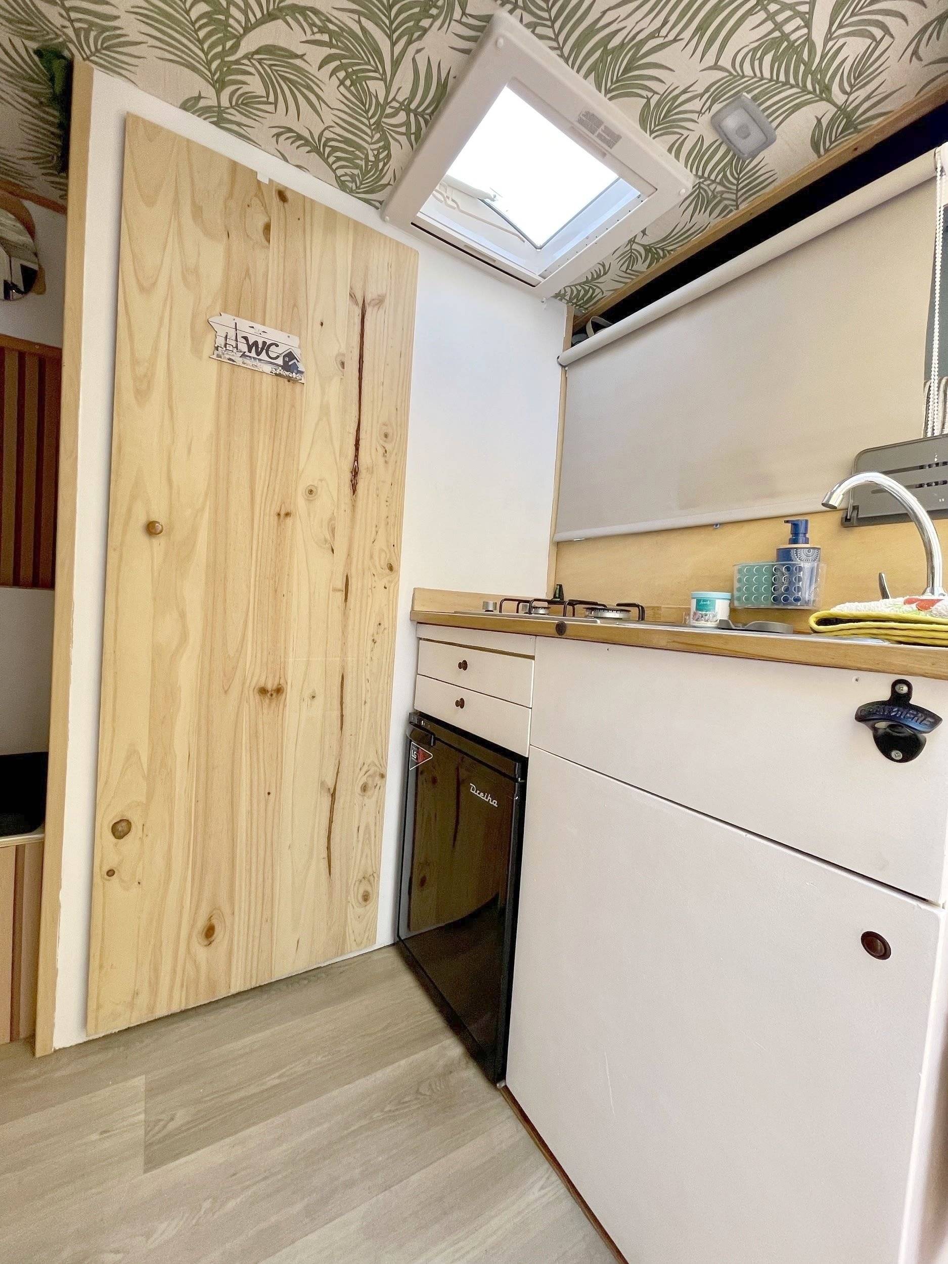 Angolo cucina Nissan Interstar - Yescapa