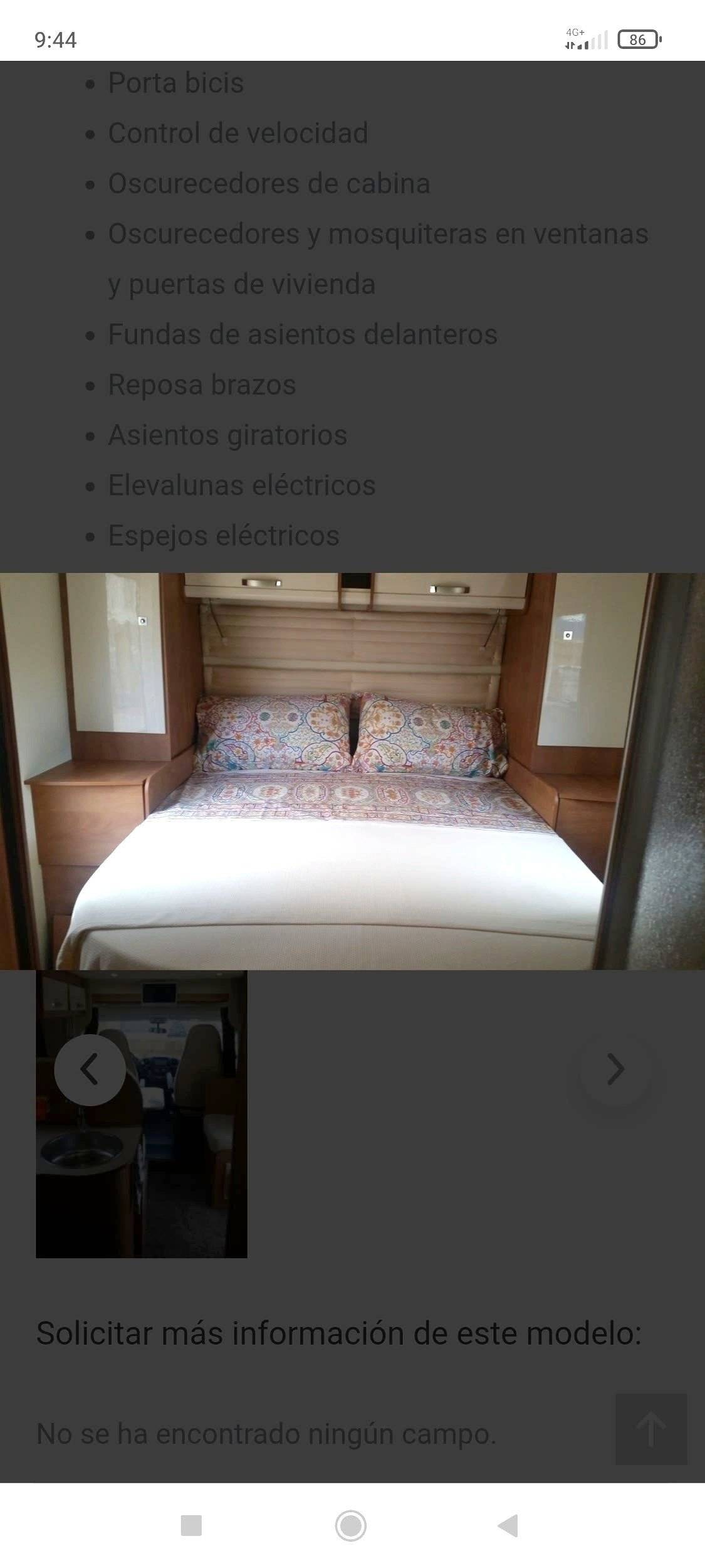 Plazas en cama  - Yescapa