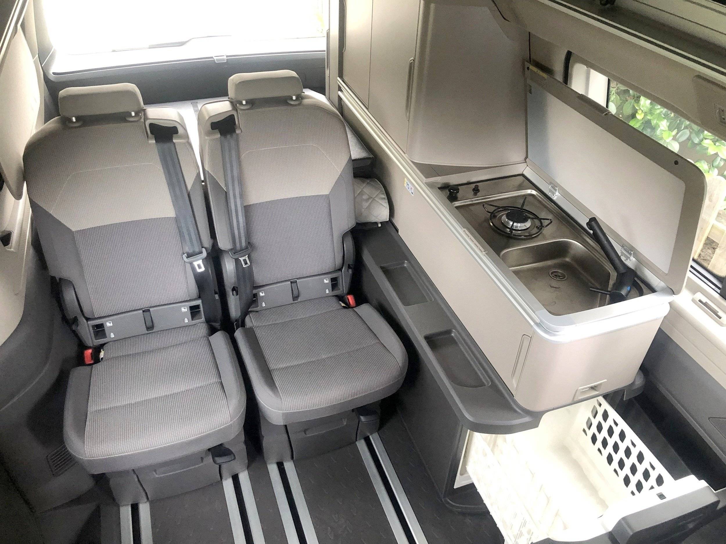 Cozinha Volkswagen California - Yescapa