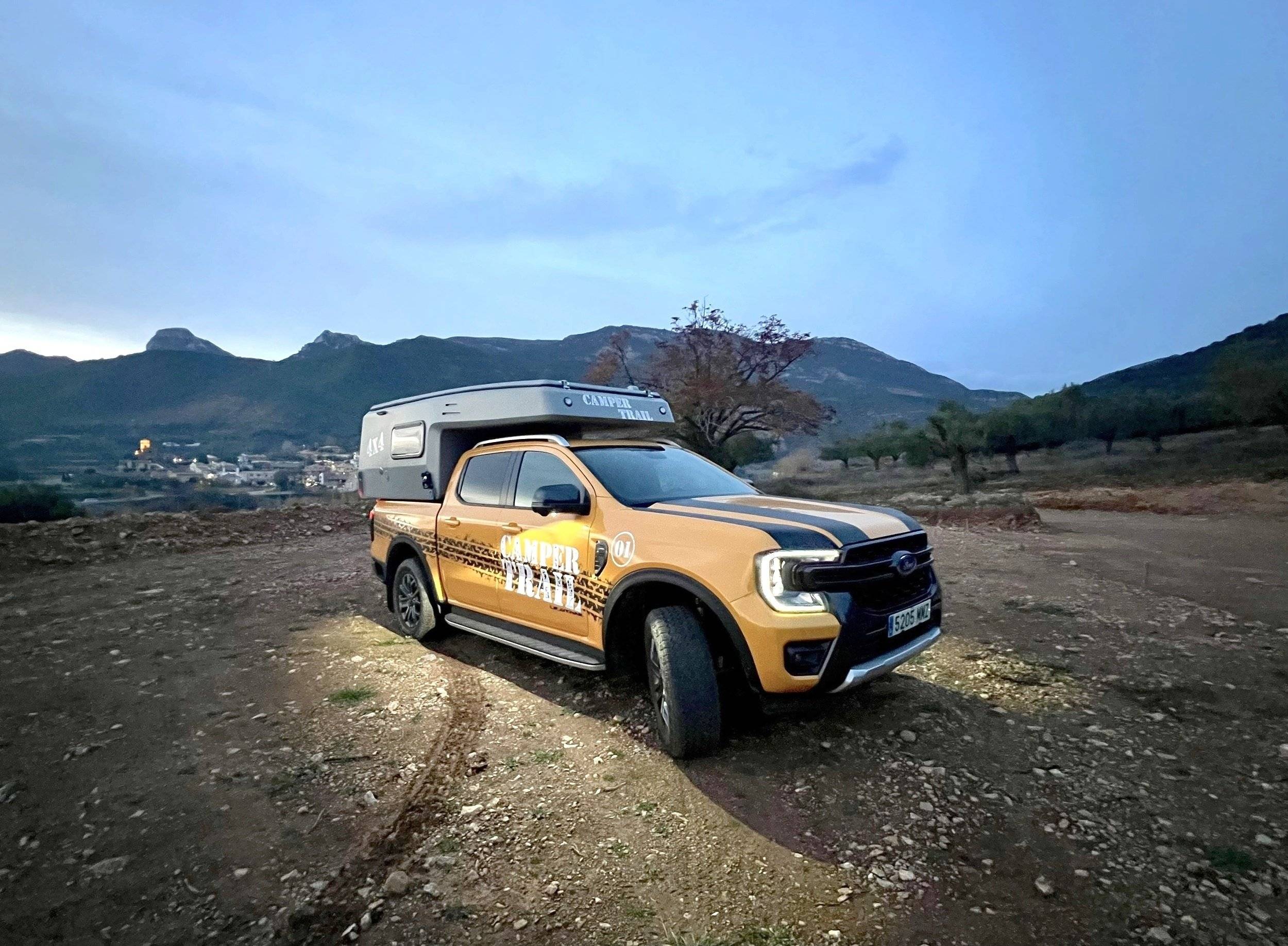 Camper Track Ford Ranger