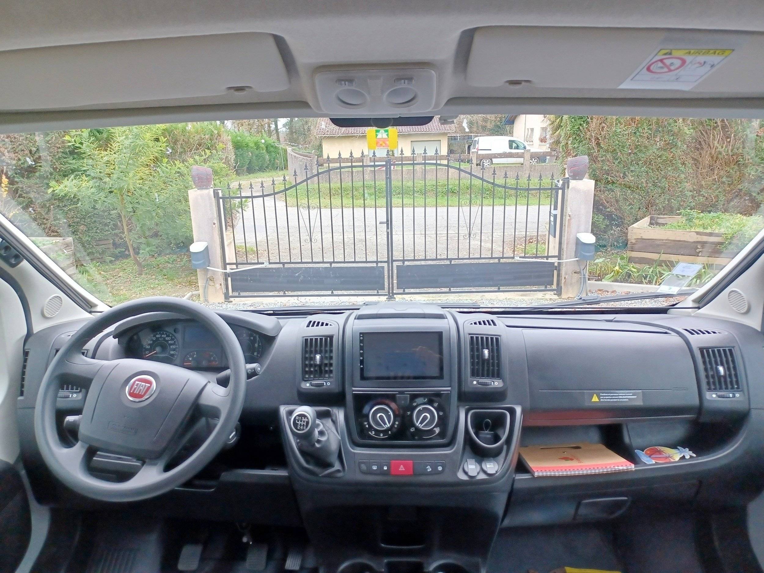 Pilote Fiat ducato