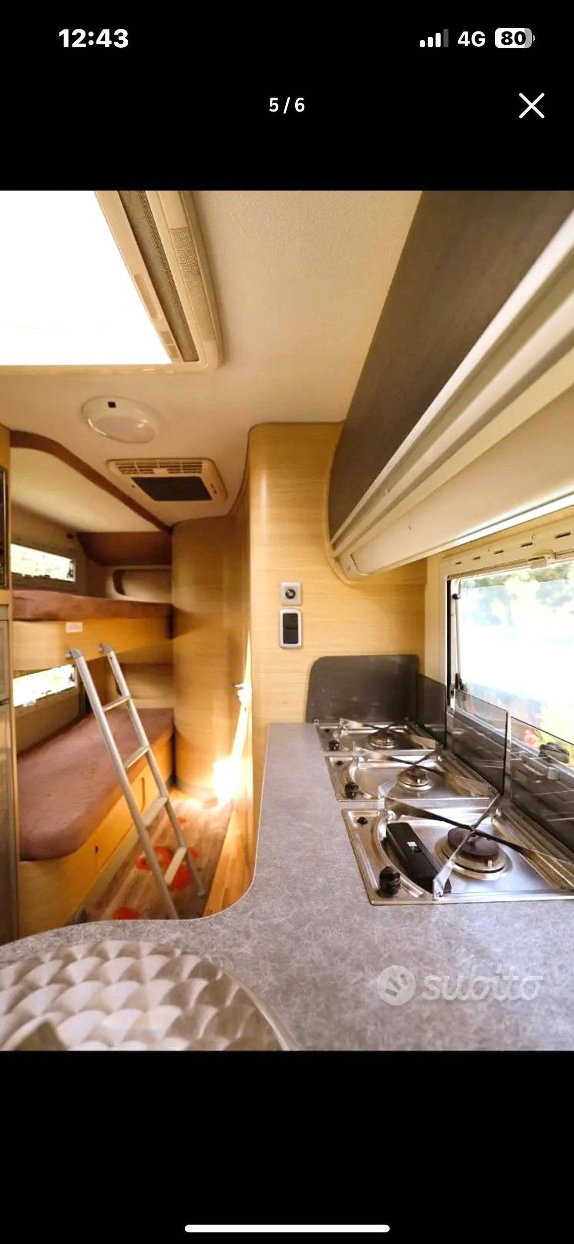 Kochnische Fiat Fiat ducato - Yescapa