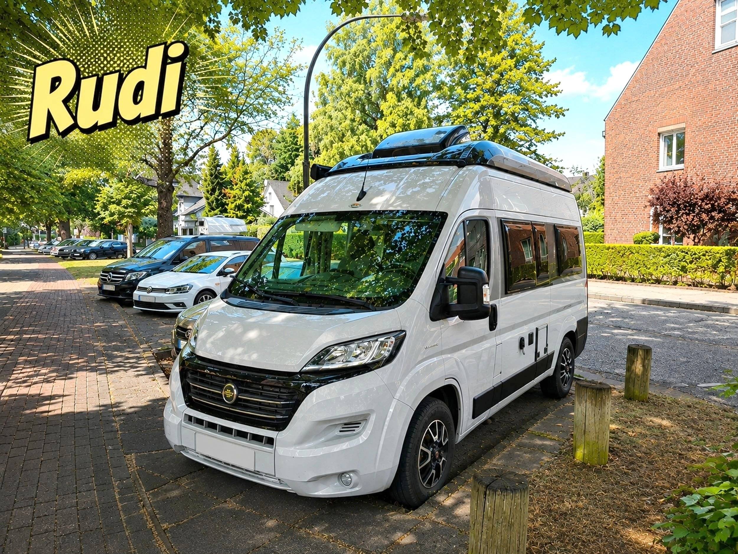 Front view from 3/4 Fiat Ducato 2,3 140ch - Yescapa