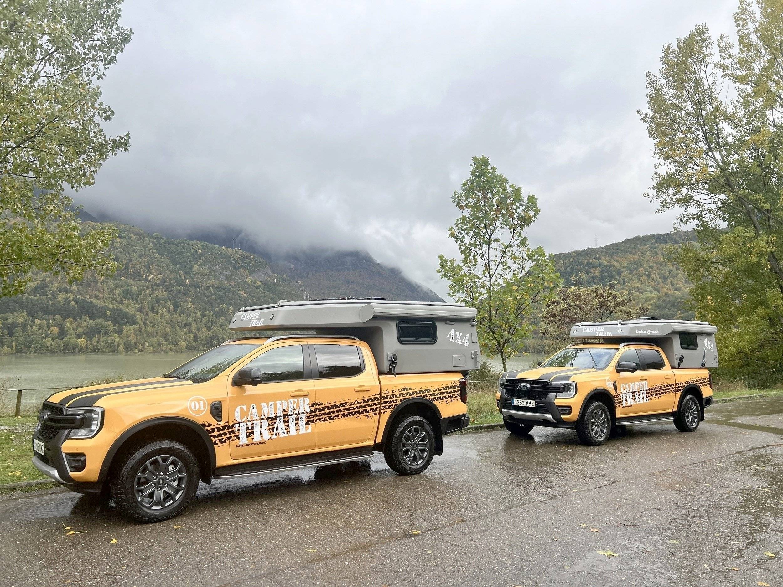 Camper Track Ford Ranger