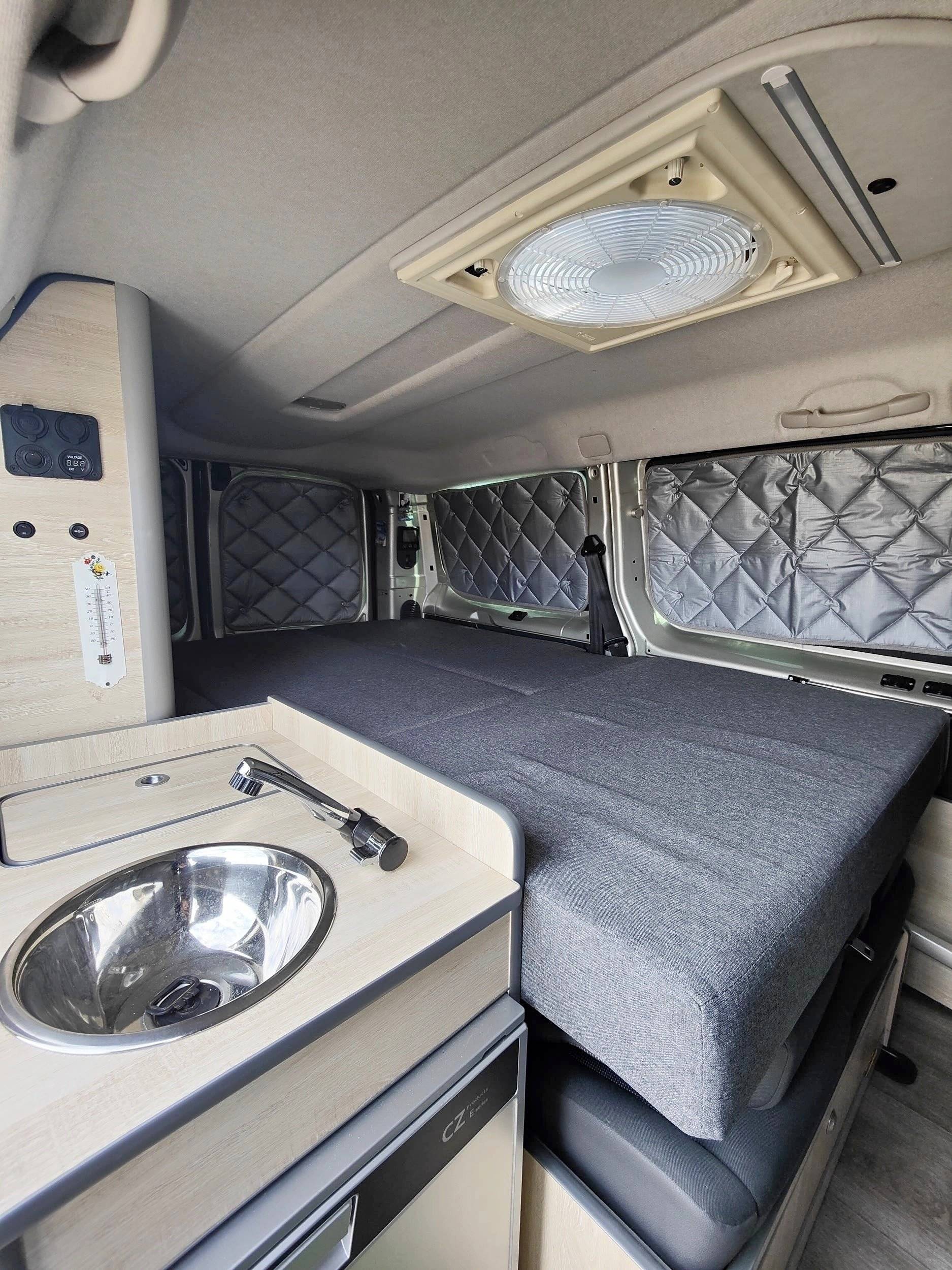 Schlafplätze Citroën Jumpy 2l 128cv - Yescapa