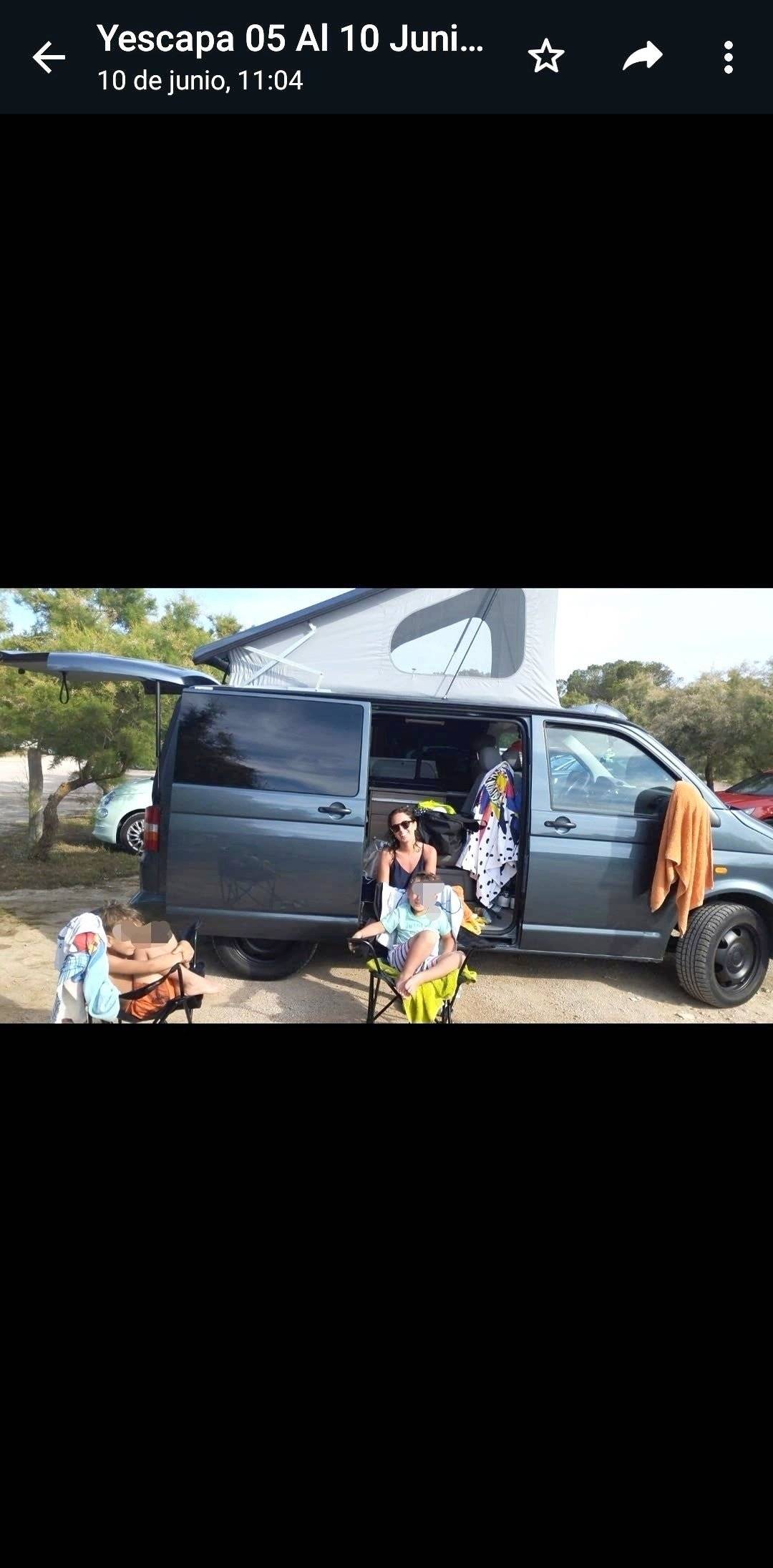 Volkswagen volkswagen multivan con techo elevable