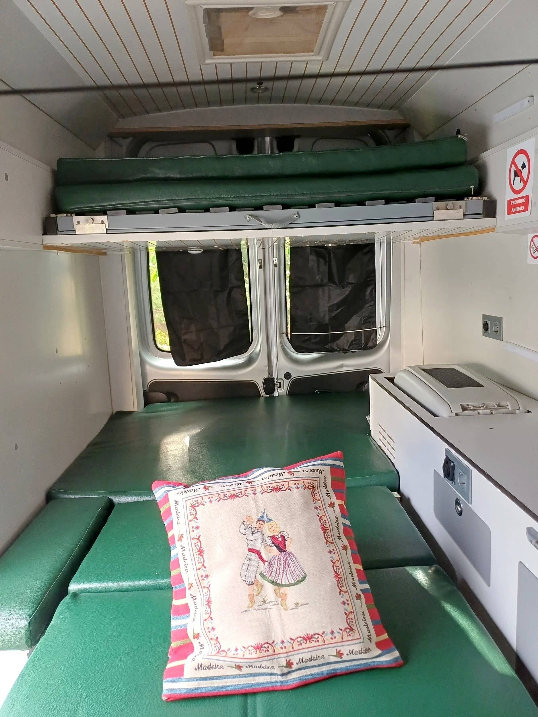 Couchages Fiat Talento - Yescapa