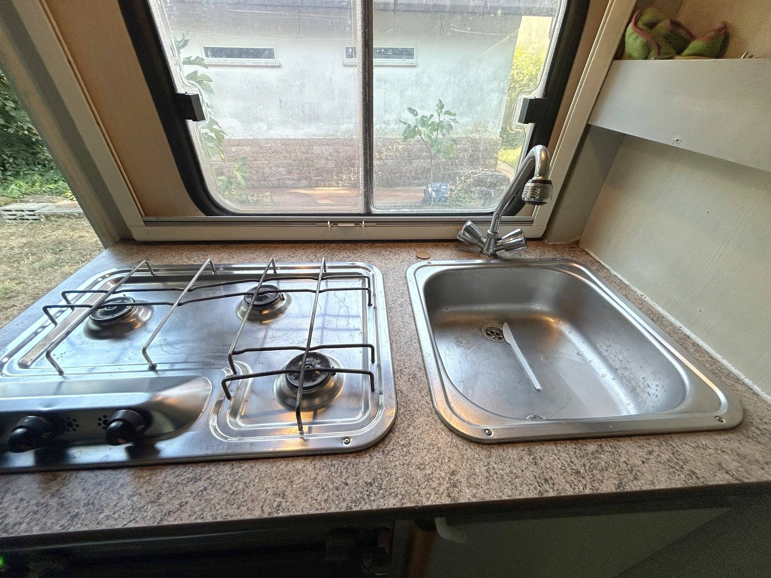 Eethoek Fiat Ducato - Yescapa