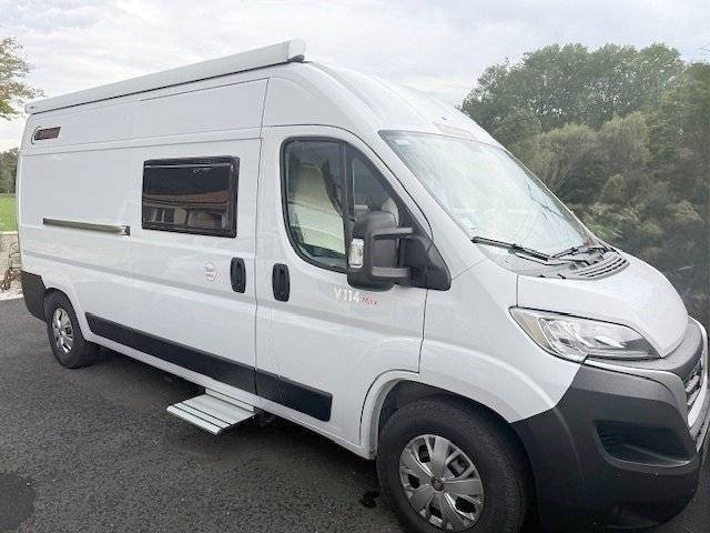Front view from 3/4 Fiat FIAT DUCATO - Yescapa
