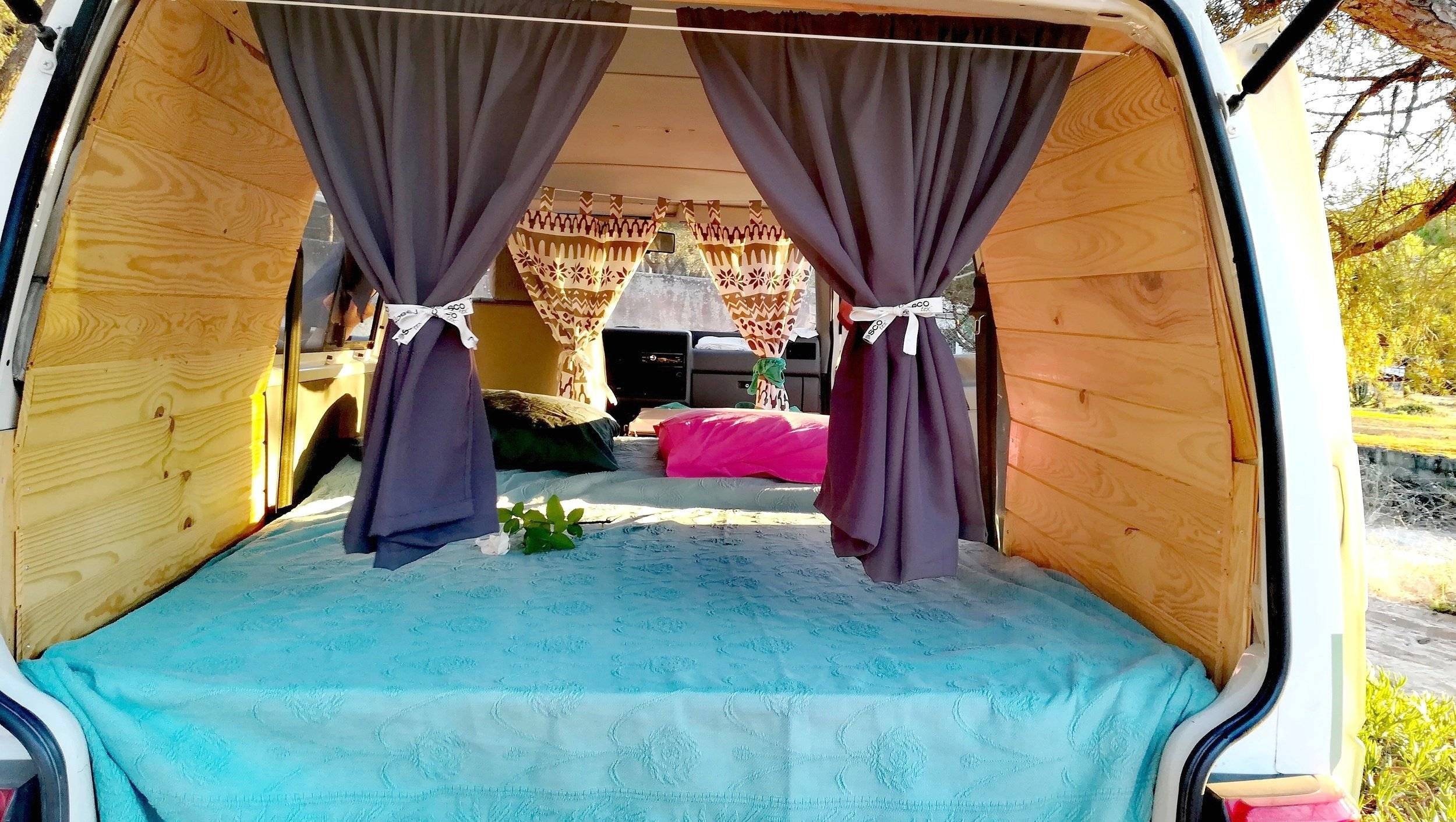 Couchages Volkswagen Transporter - Yescapa