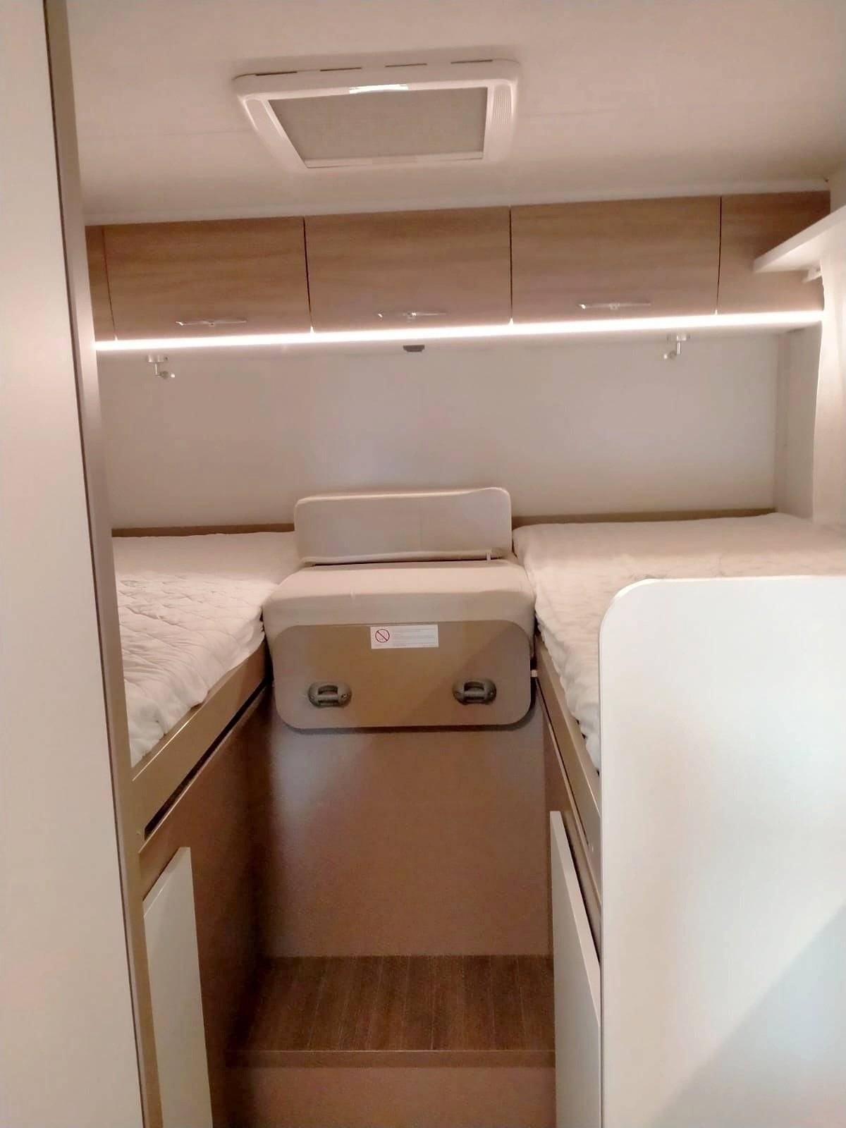 Berth Fiat - Yescapa