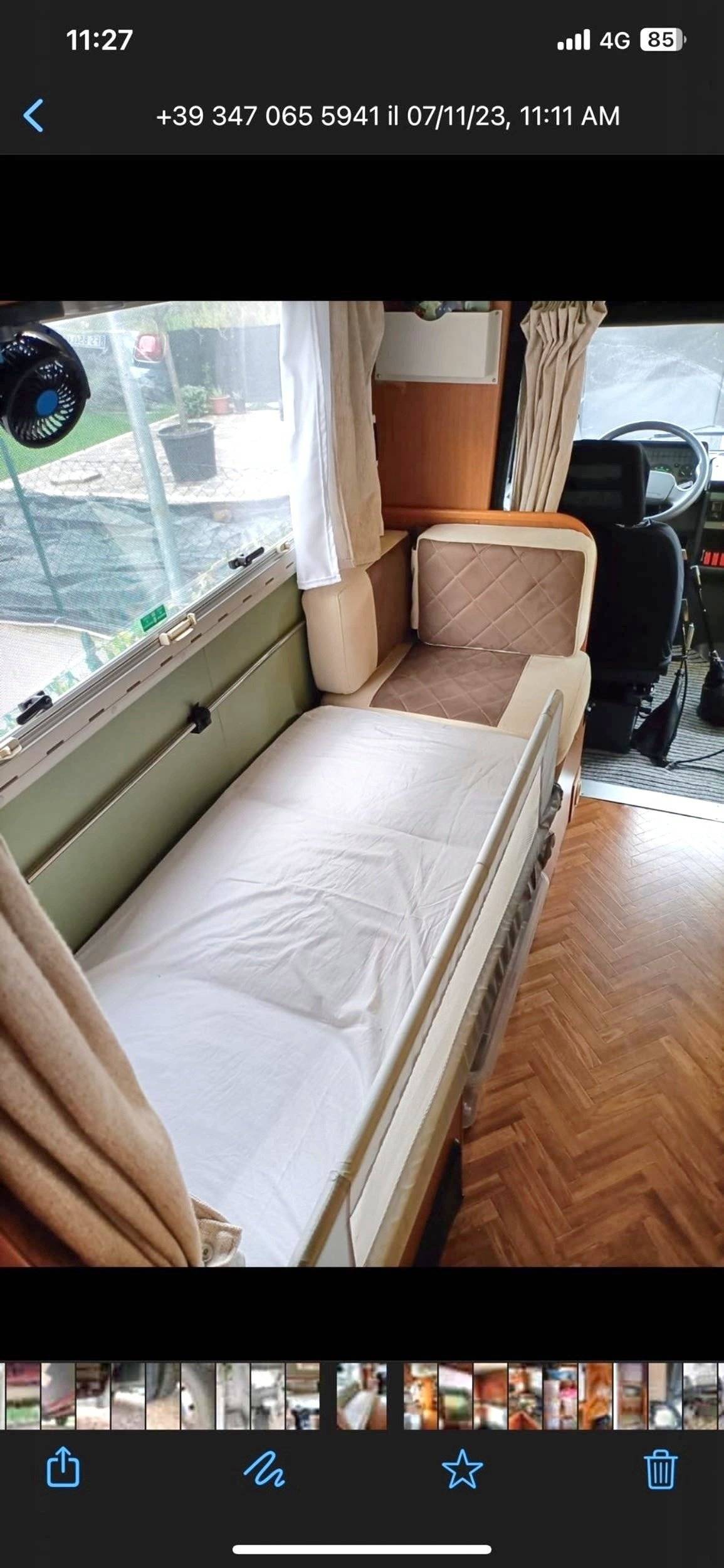 Plazas en cama Iveco 2.8 tdi - Yescapa