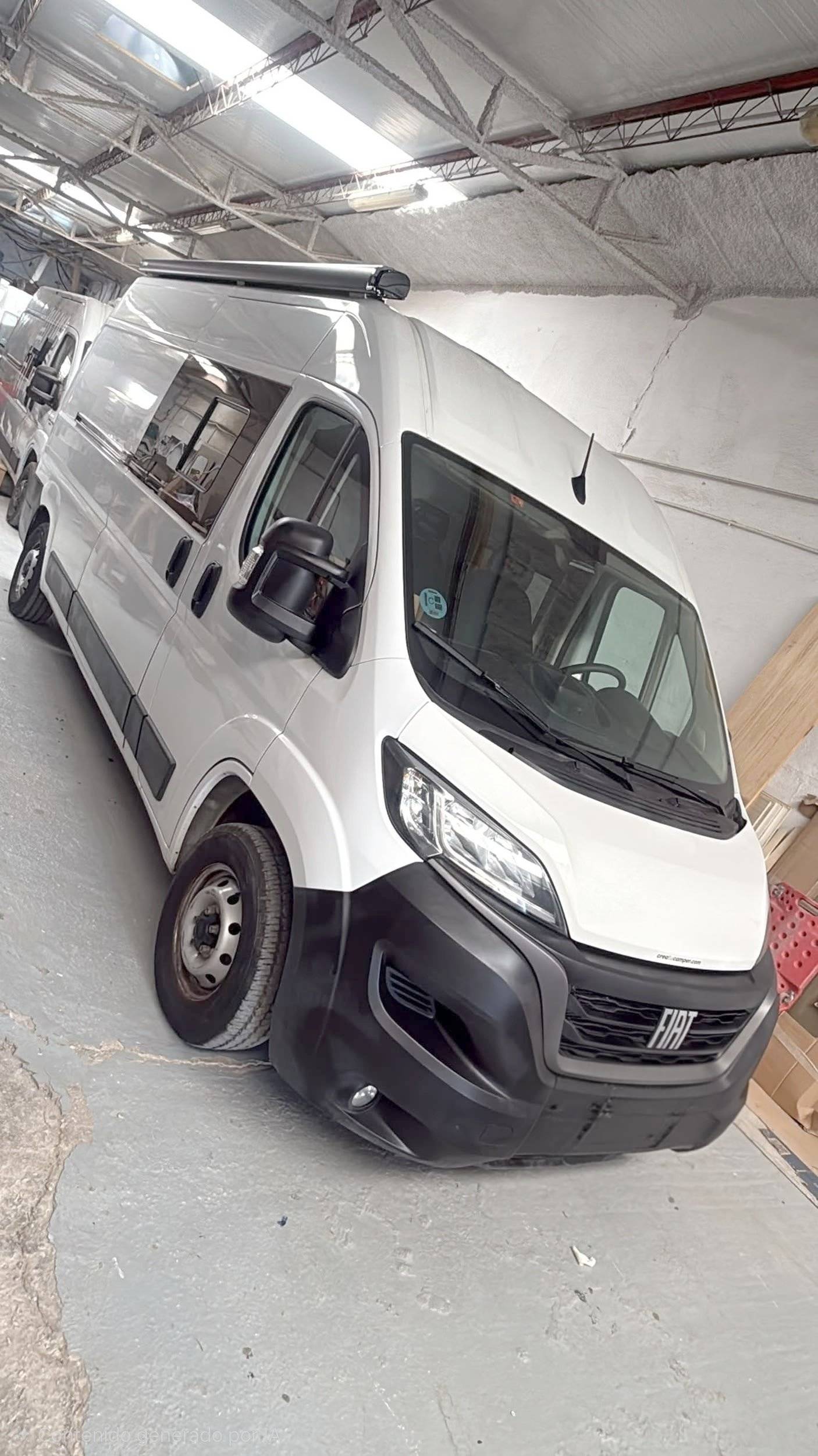 Vista de 3/4 Fiat Ducato 2,0 l 130 ch - Yescapa