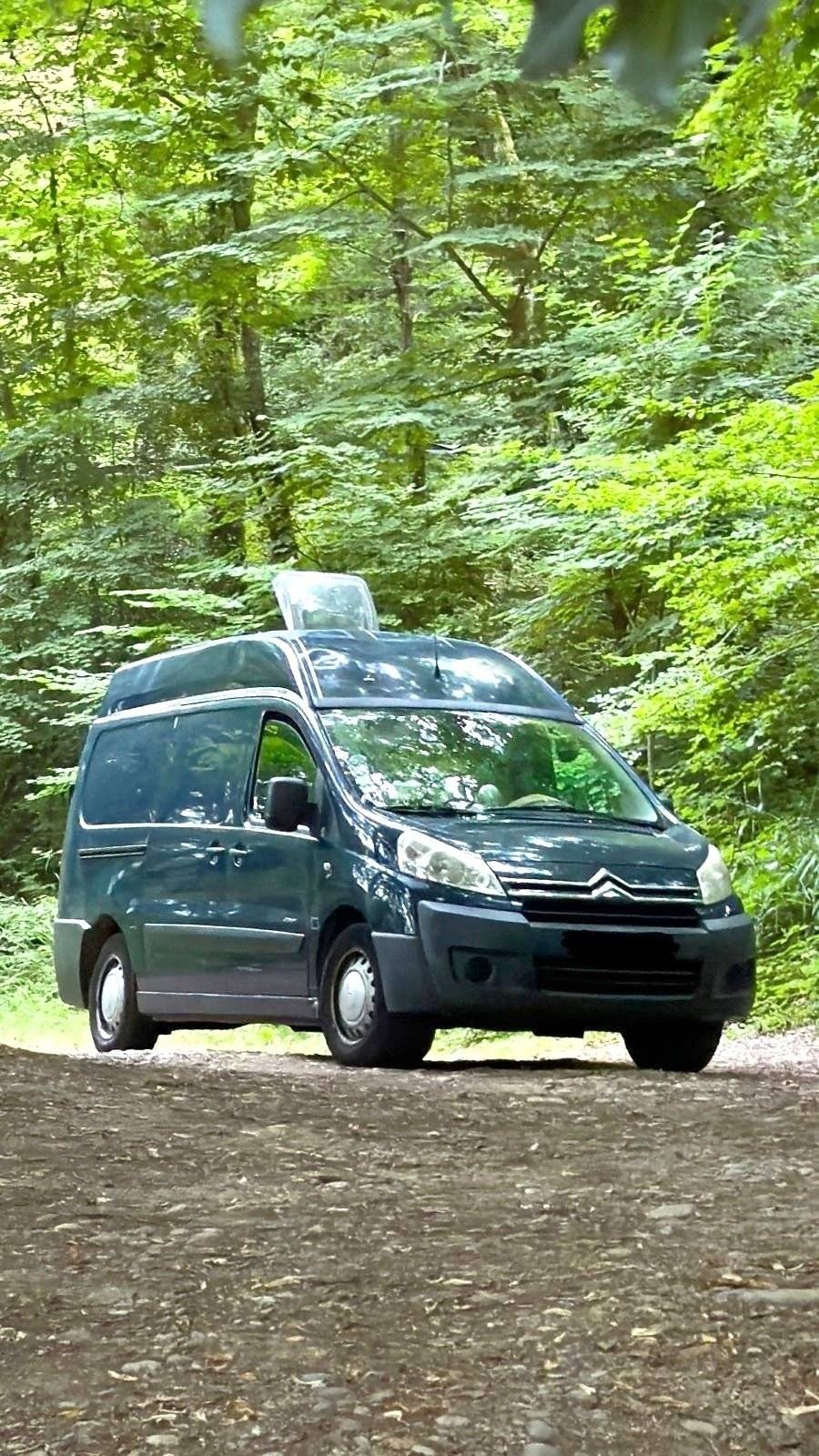 Vista de 3/4 Citroën Citroën jumpy - Yescapa