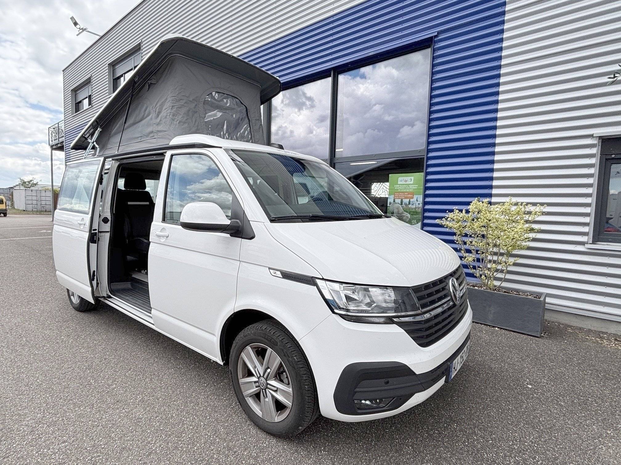 Vista del vehículo ángulo delantero Volkswagen T6 2 l 150 ch - Yescapa