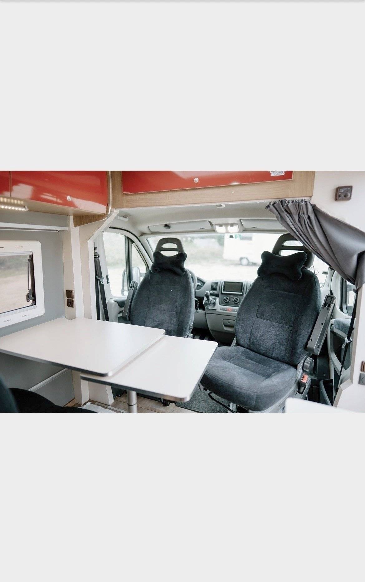 Área de jantar Fiat - Yescapa