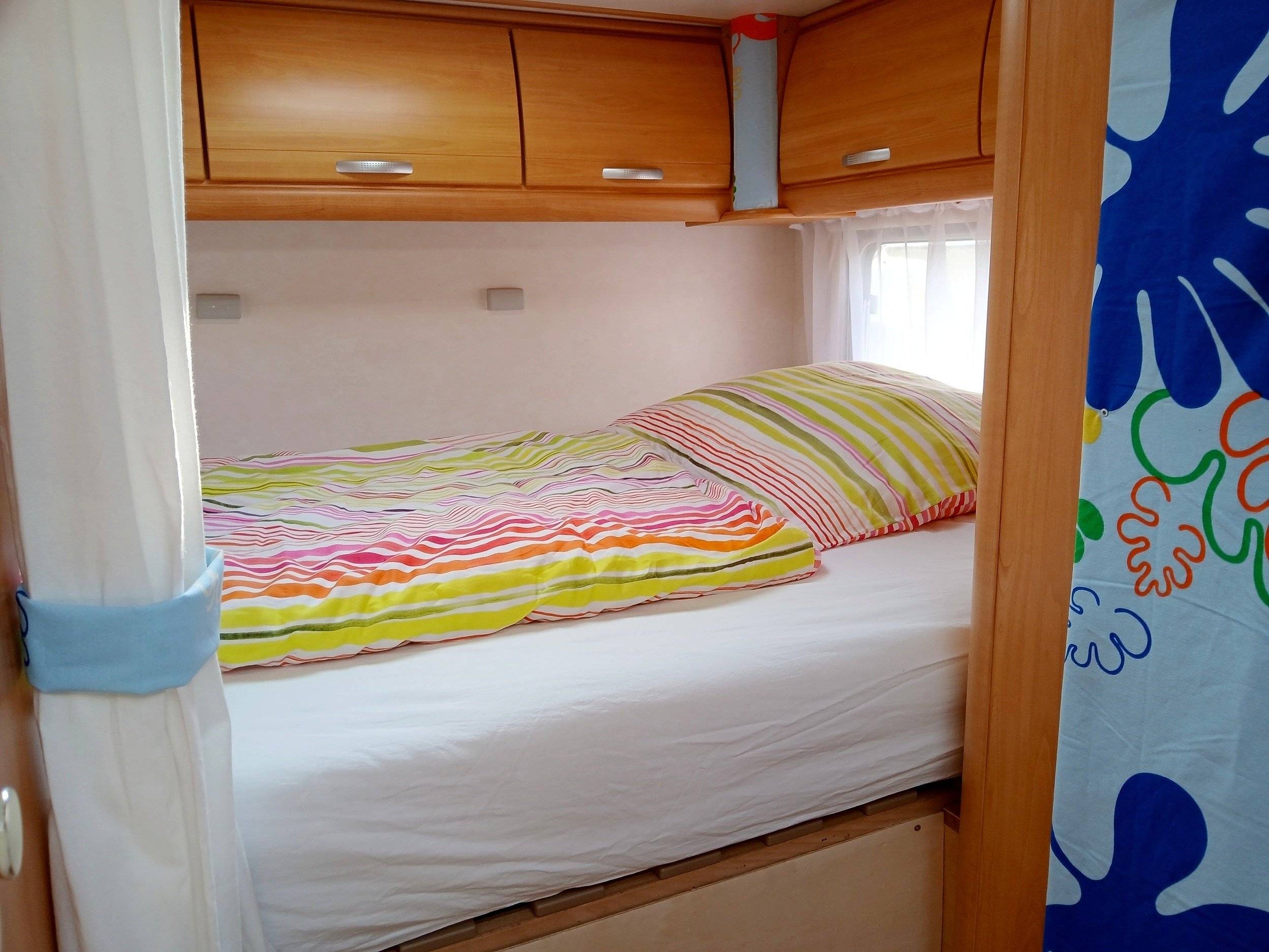 Slaapplaatsen Fiat Fiat Ducato - Yescapa