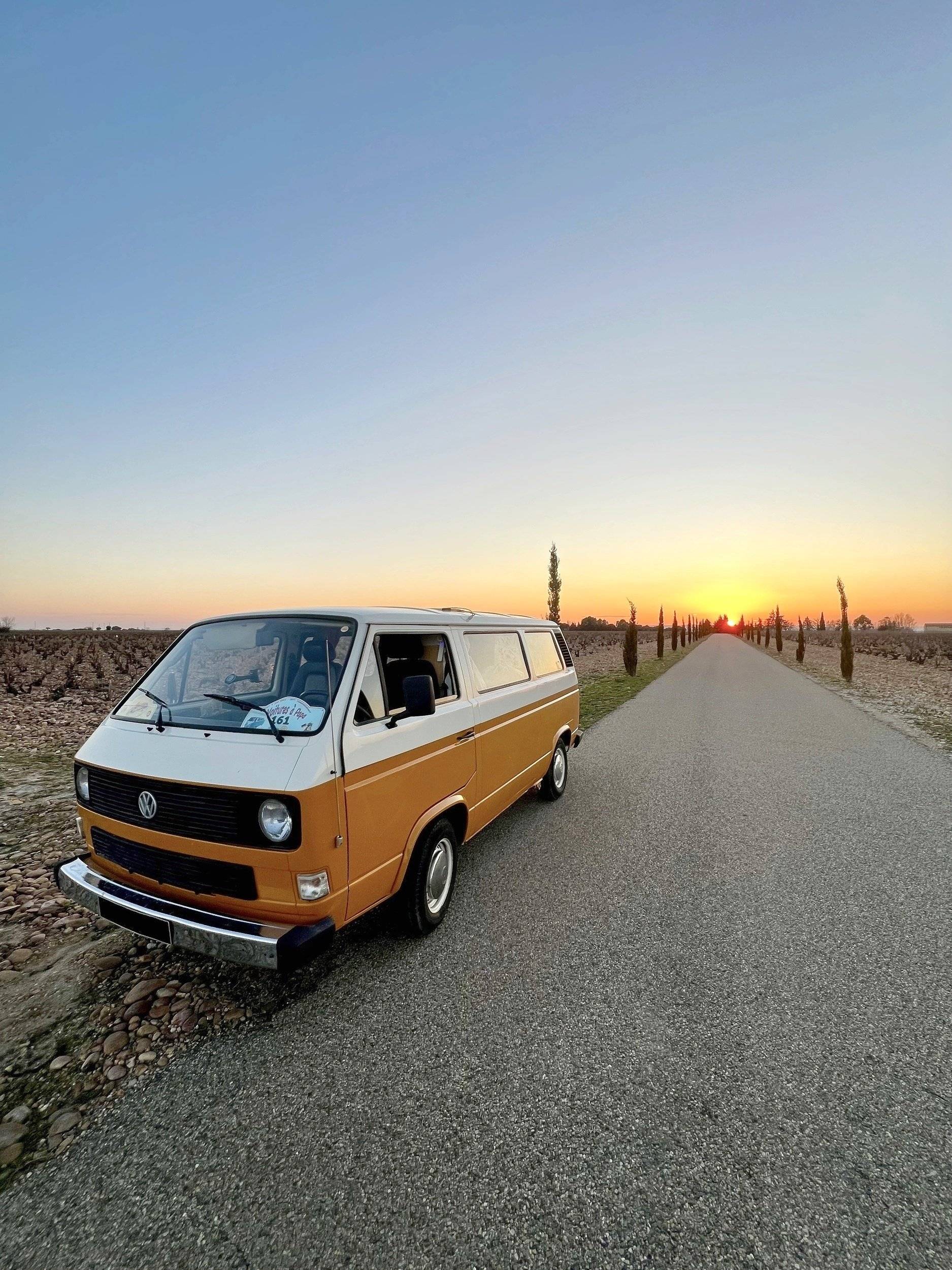 Front view from 3/4 Volkswagen Volkswagen T3 - Yescapa