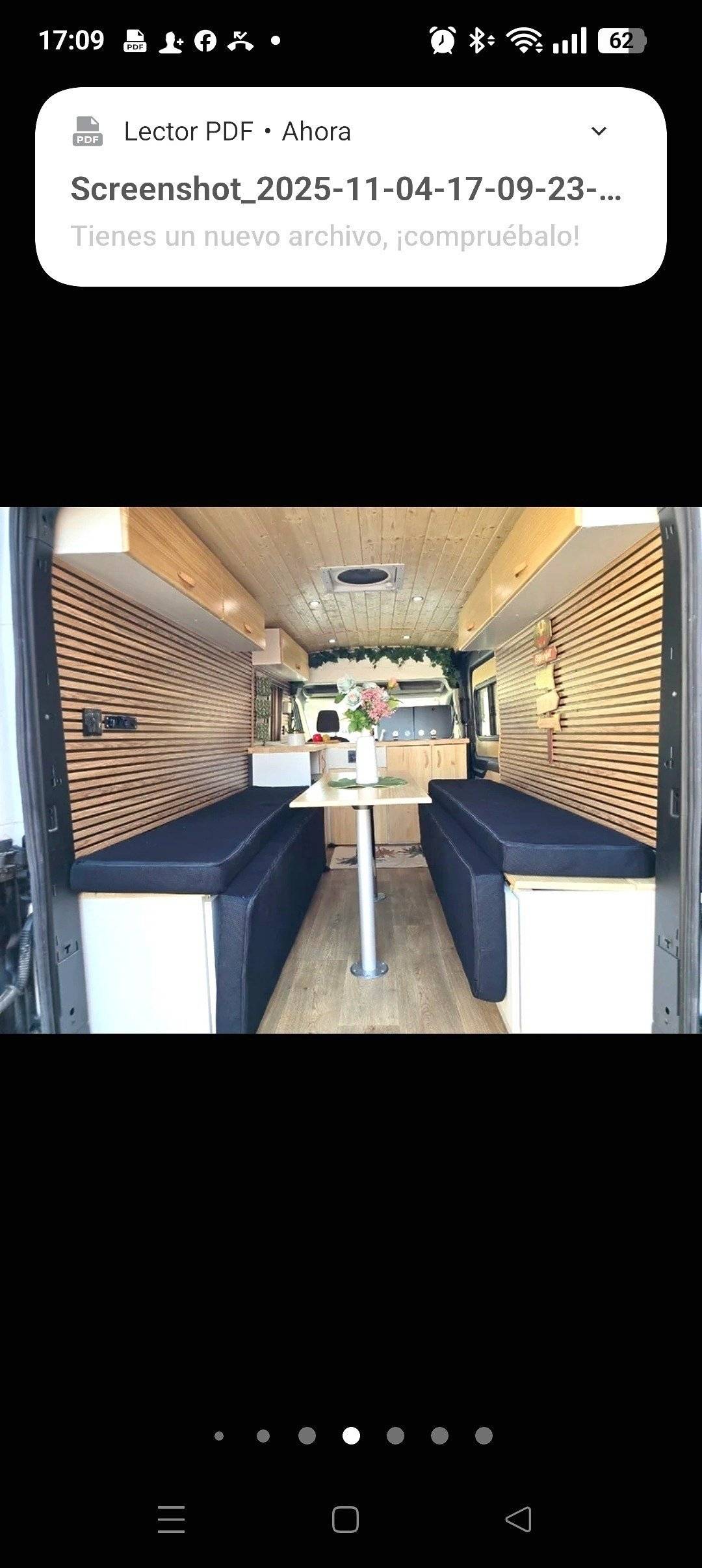 Converted van 