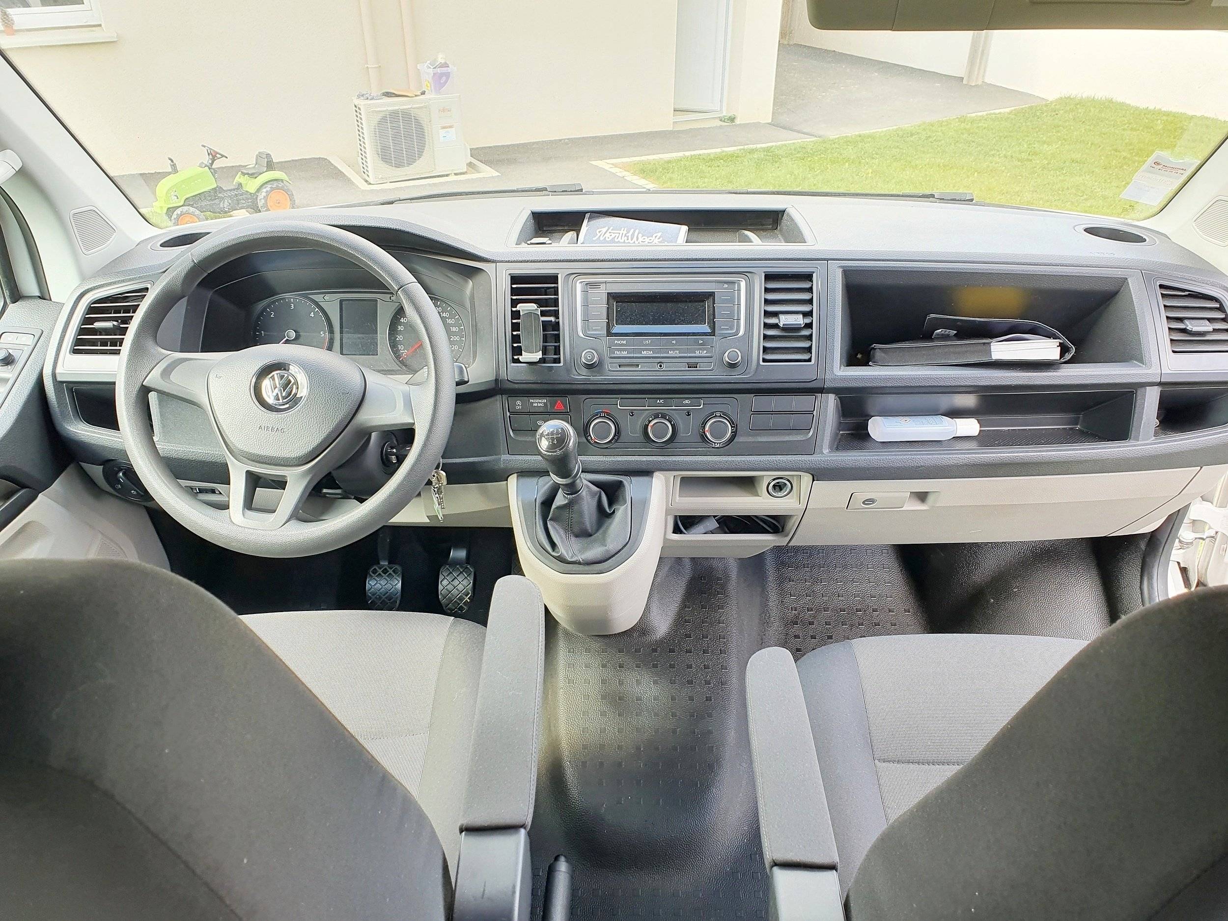 rider van Volkswagen Transporter