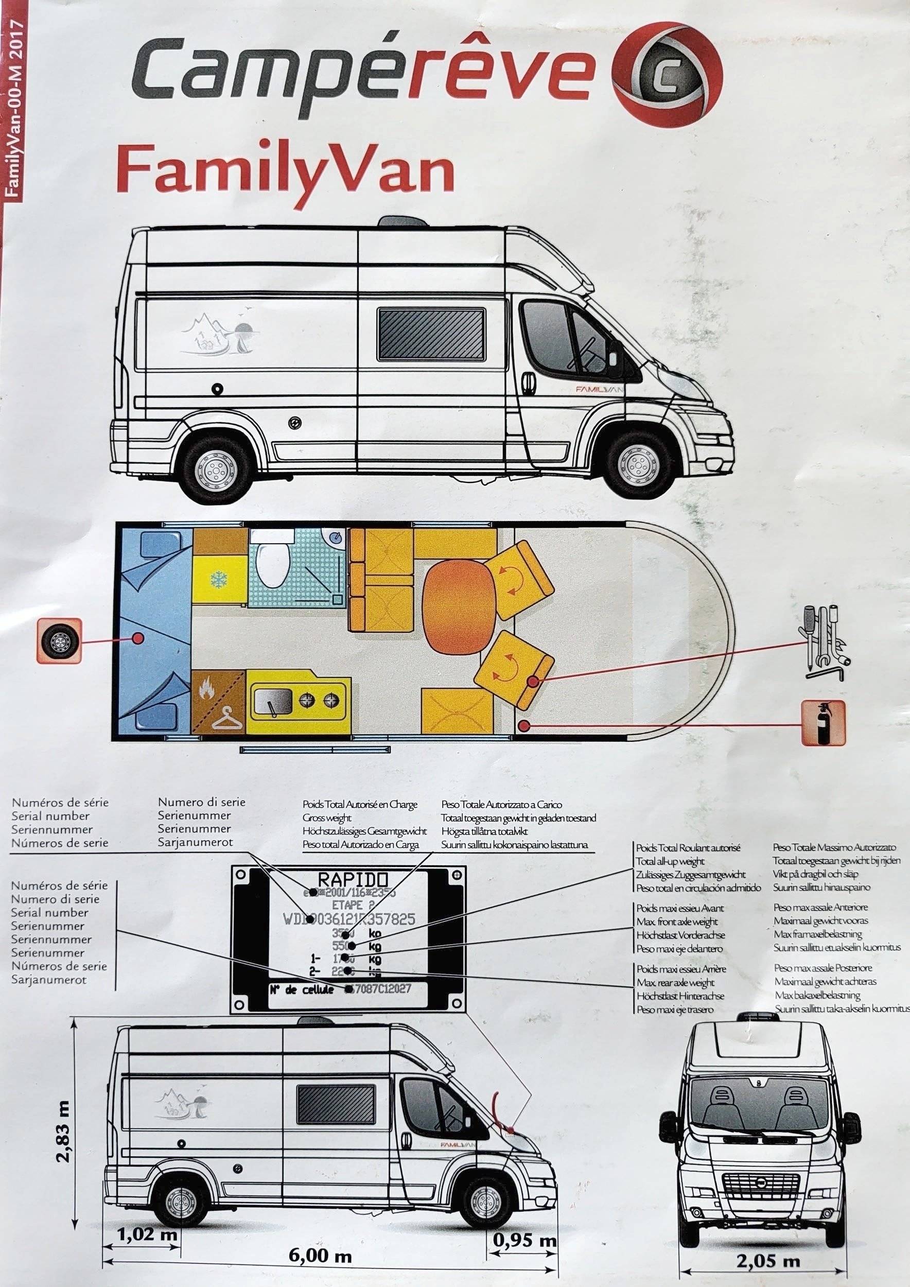 Campérêve Campérêve family van