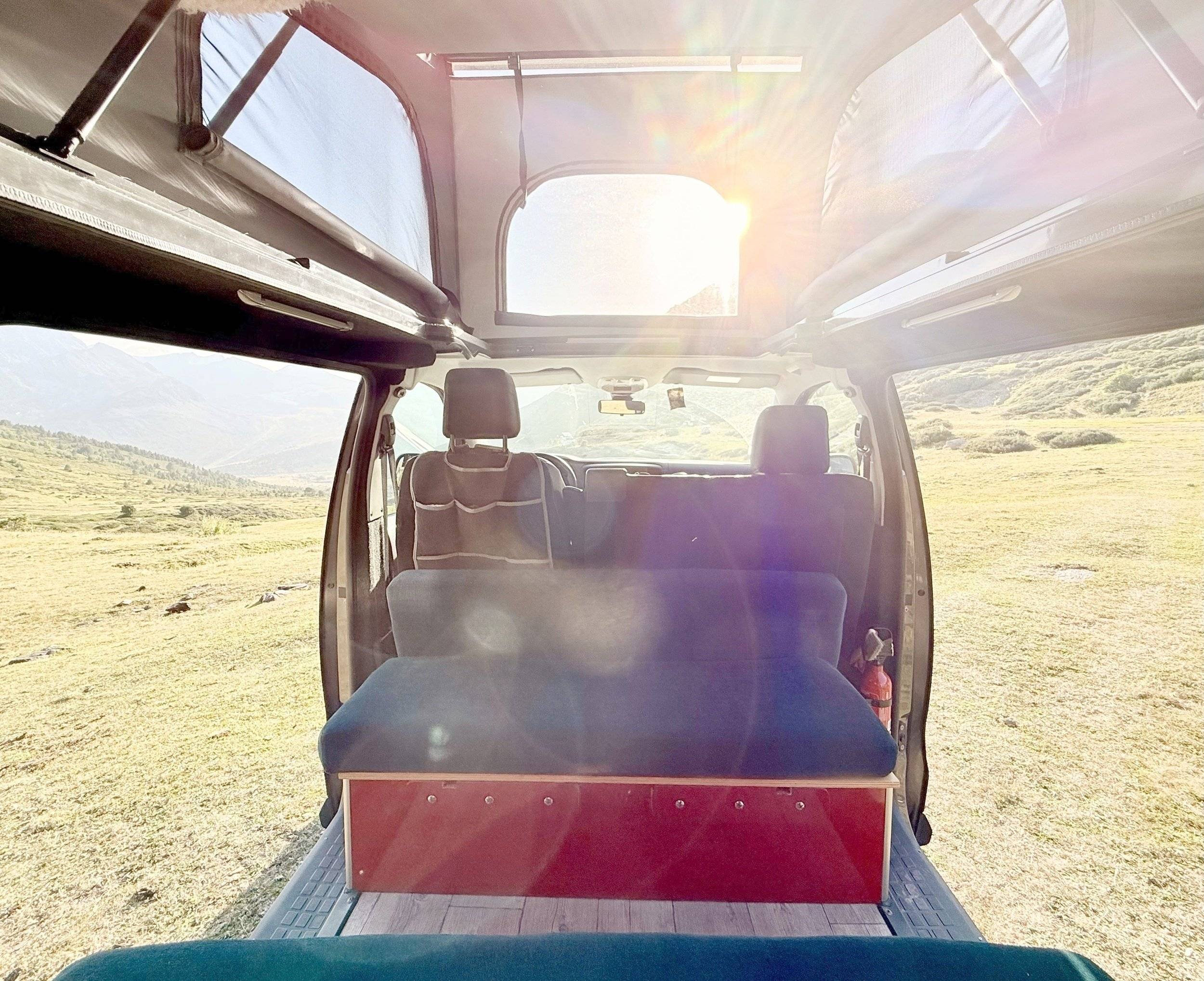 Cabina di guida Citroën Jumpy - Yescapa
