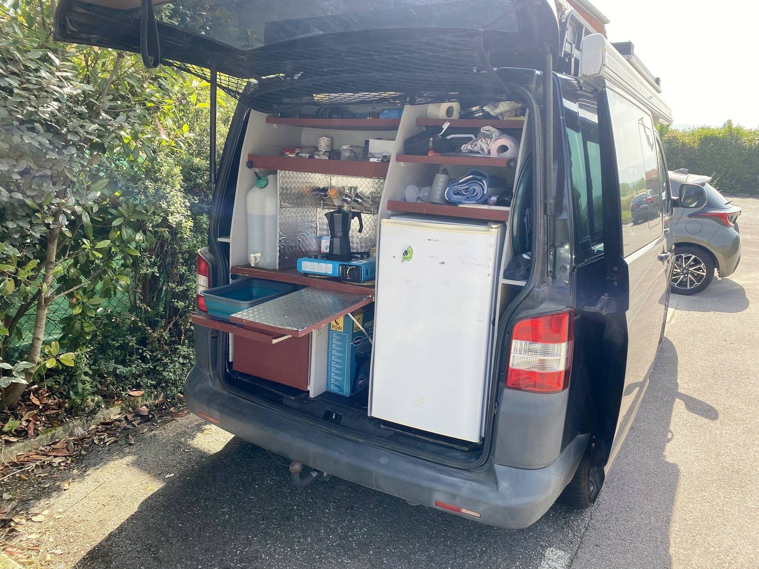 A Volkswagen Transporter