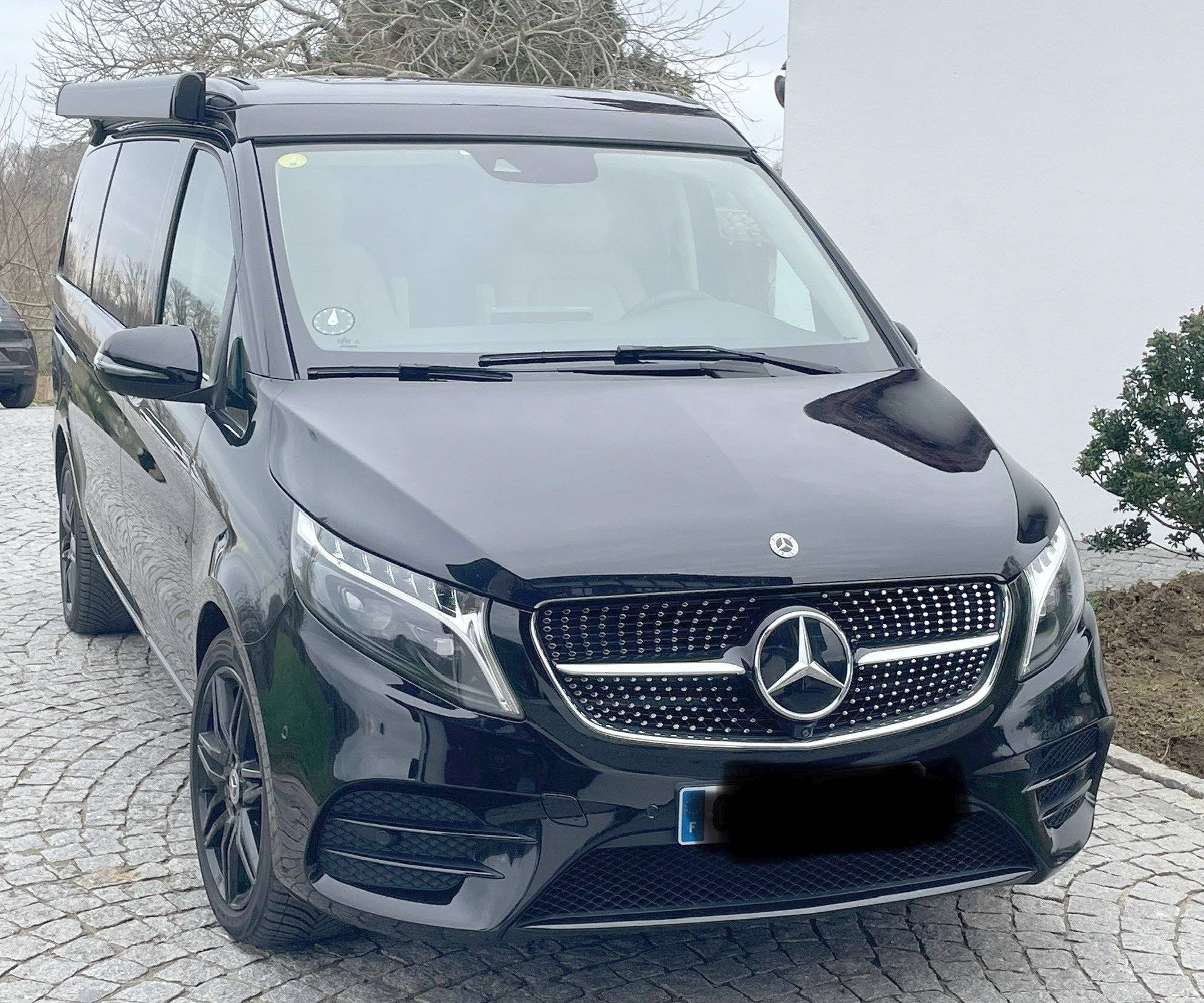 Vista frontale a ¾ Mercedes Marco Polo - Yescapa