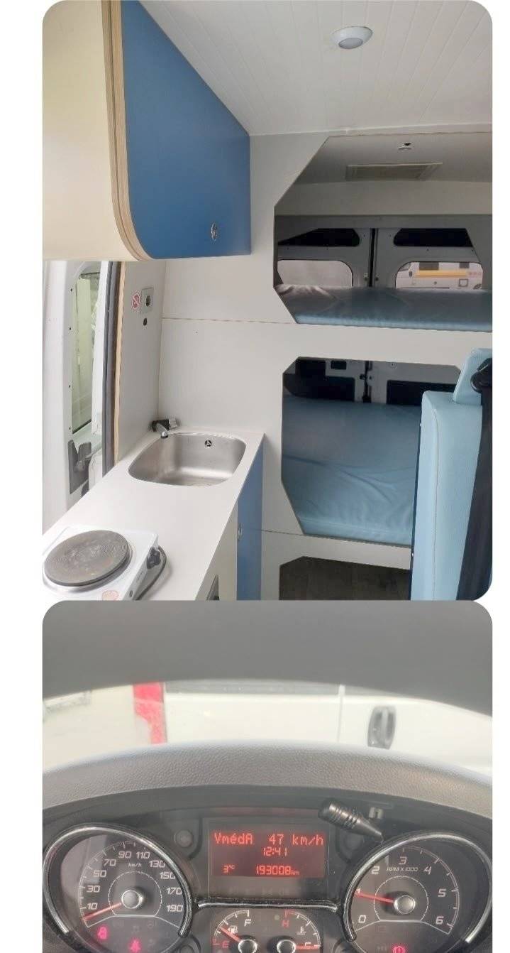 Plazas en cama Fiat 2,0 l 115 ch - Yescapa