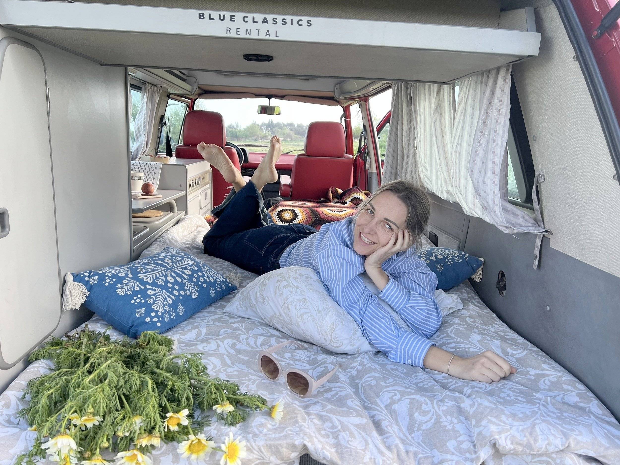 Plazas en cama Volkswagen Transporter T3 - Yescapa