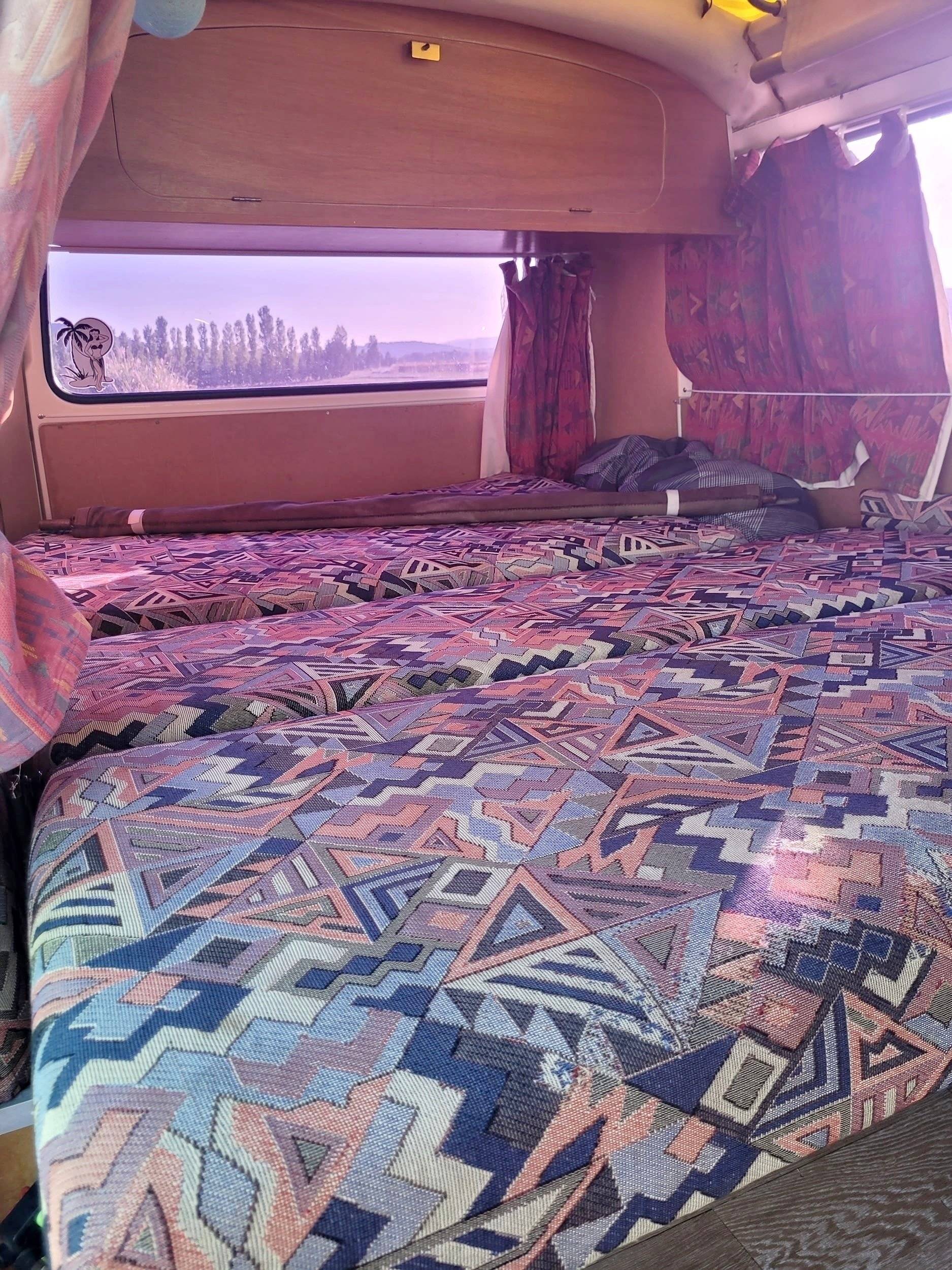 Slaapplaatsen Volkswagen T2 - Yescapa