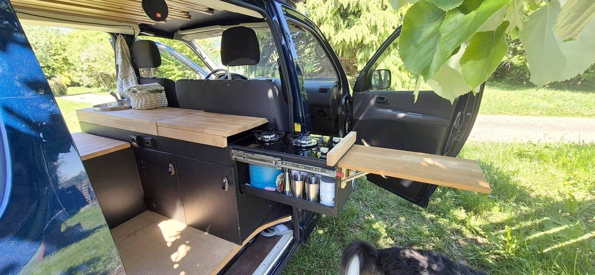 Angolo cucina Toyota TOYOTA HIACE - Yescapa