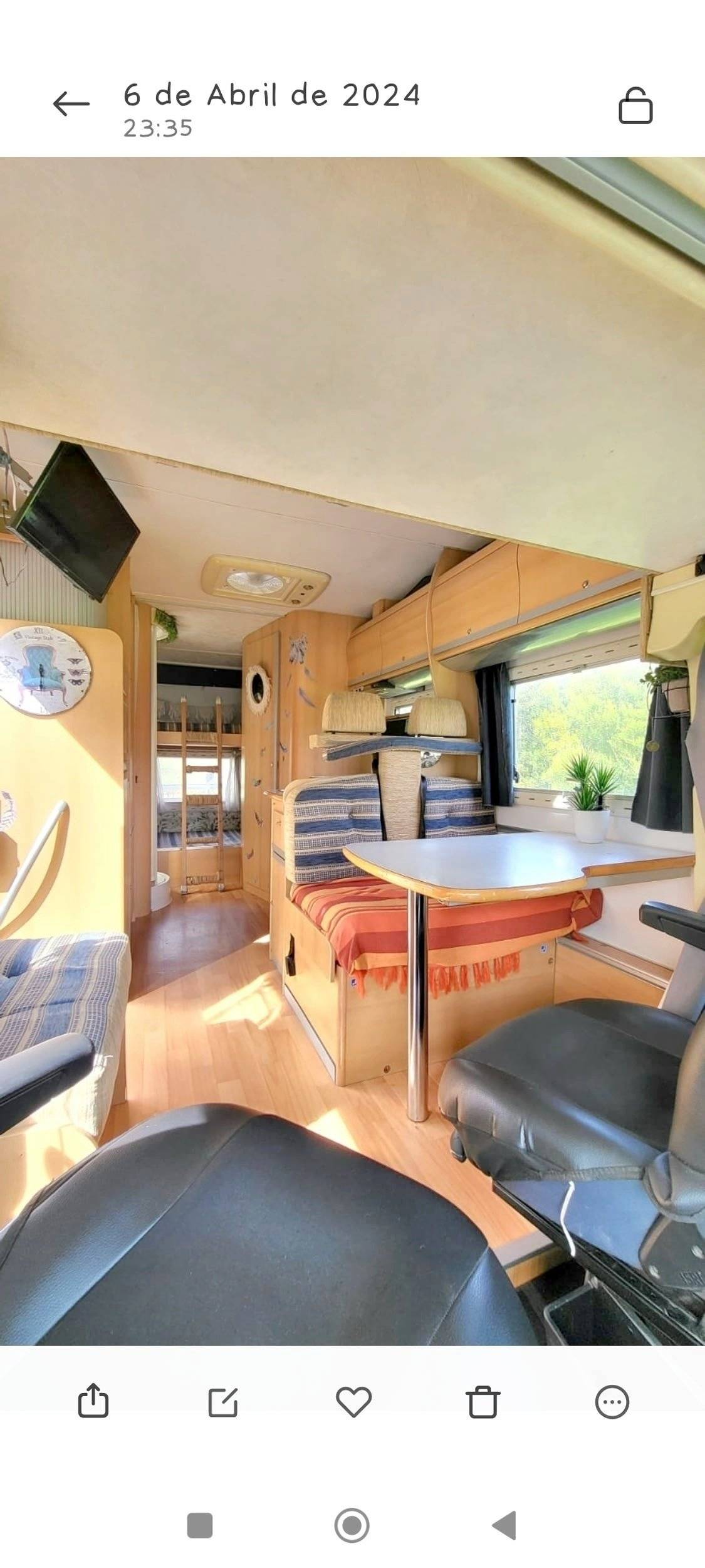 Dinette Fiat ducato 2,8 jtd - Yescapa